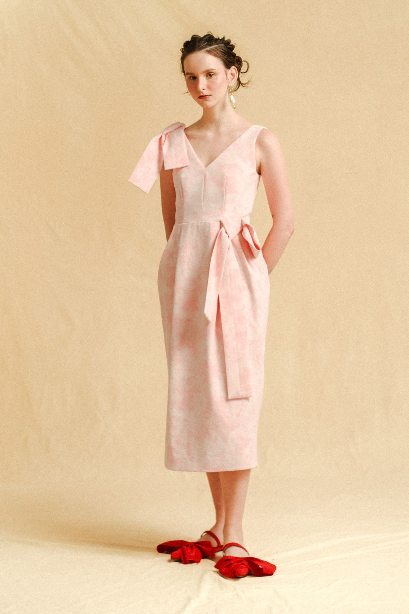 OVATION Dress in Dusty Pink