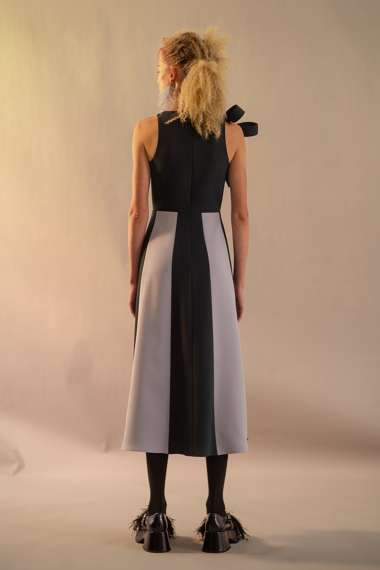 ABALONE Dress in Celtic Green/Ash Blue