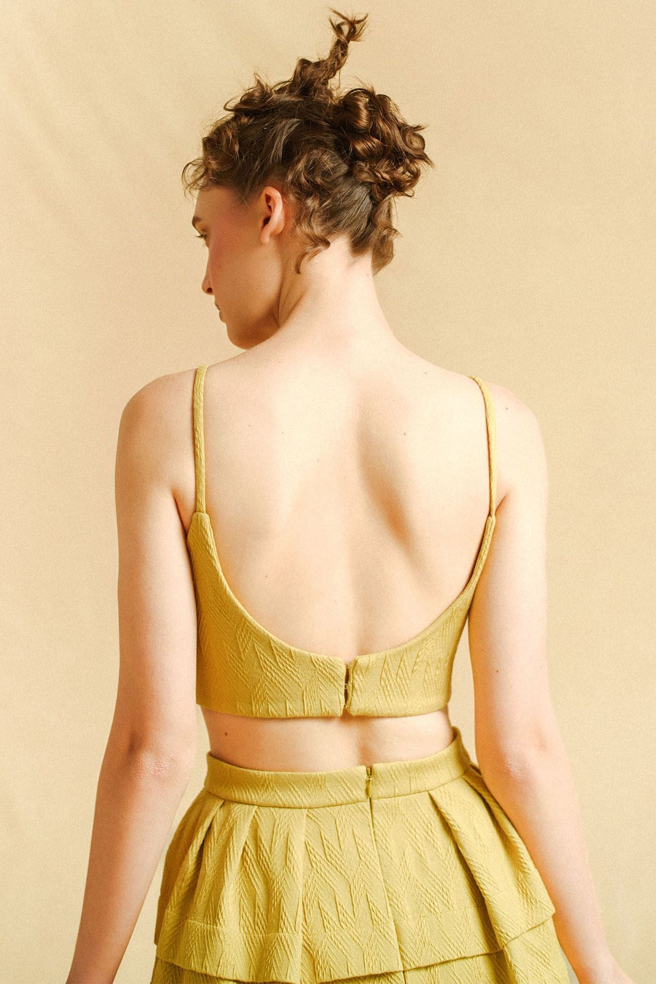 REVE Bralette in Sundance Yellow