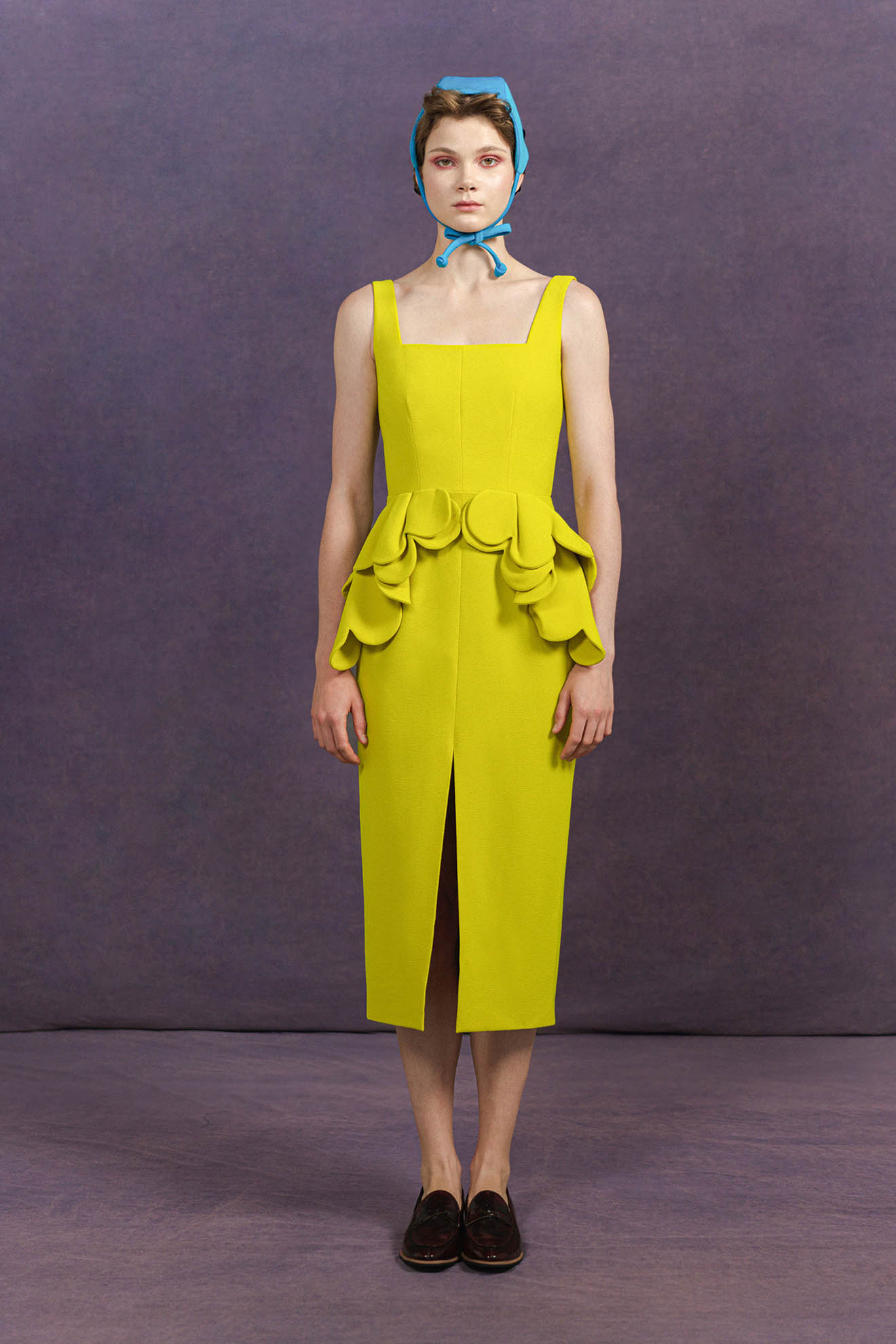 DEGAGE Dress in Lime Green