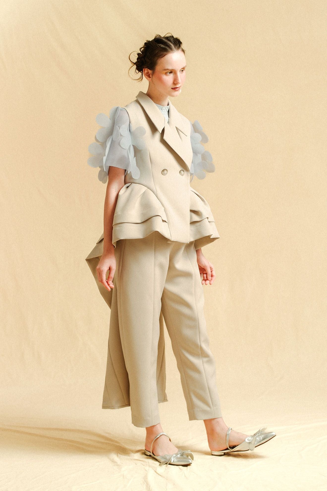 ROI Top in Sky Blue/Ash Blue