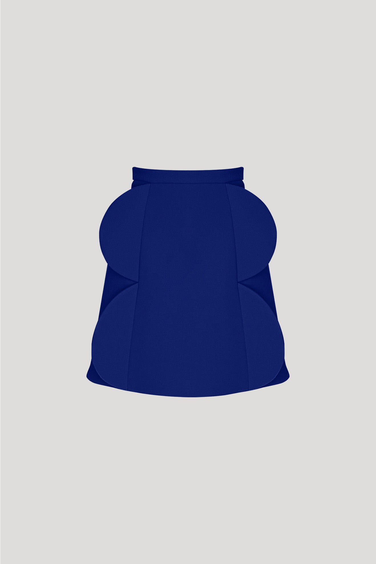 FLAT Skirt in Cerulean Blue