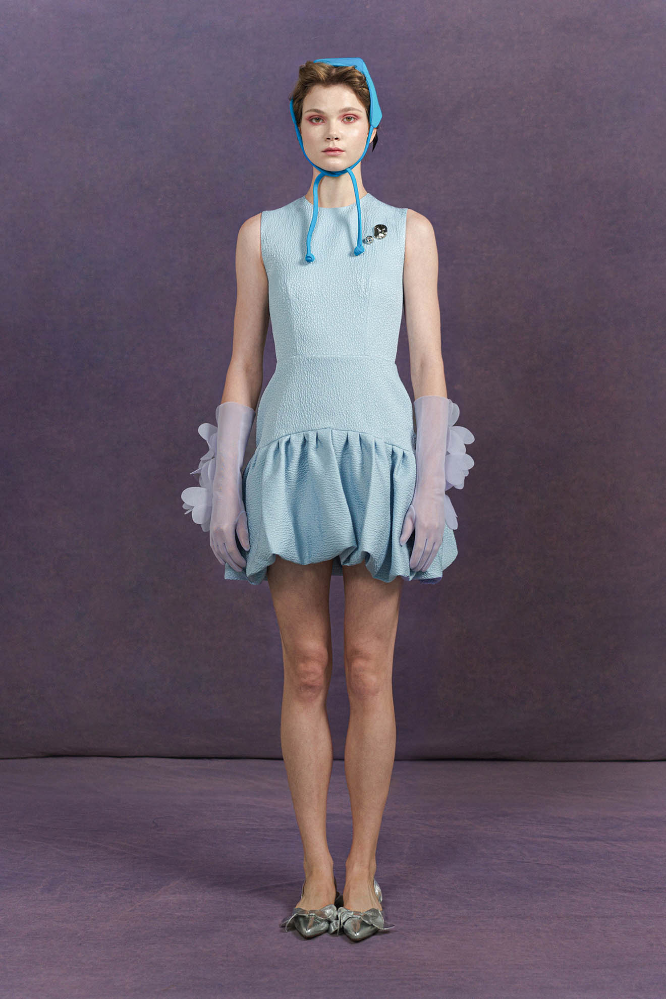 GYRATE Dress in Blizzard Blue
