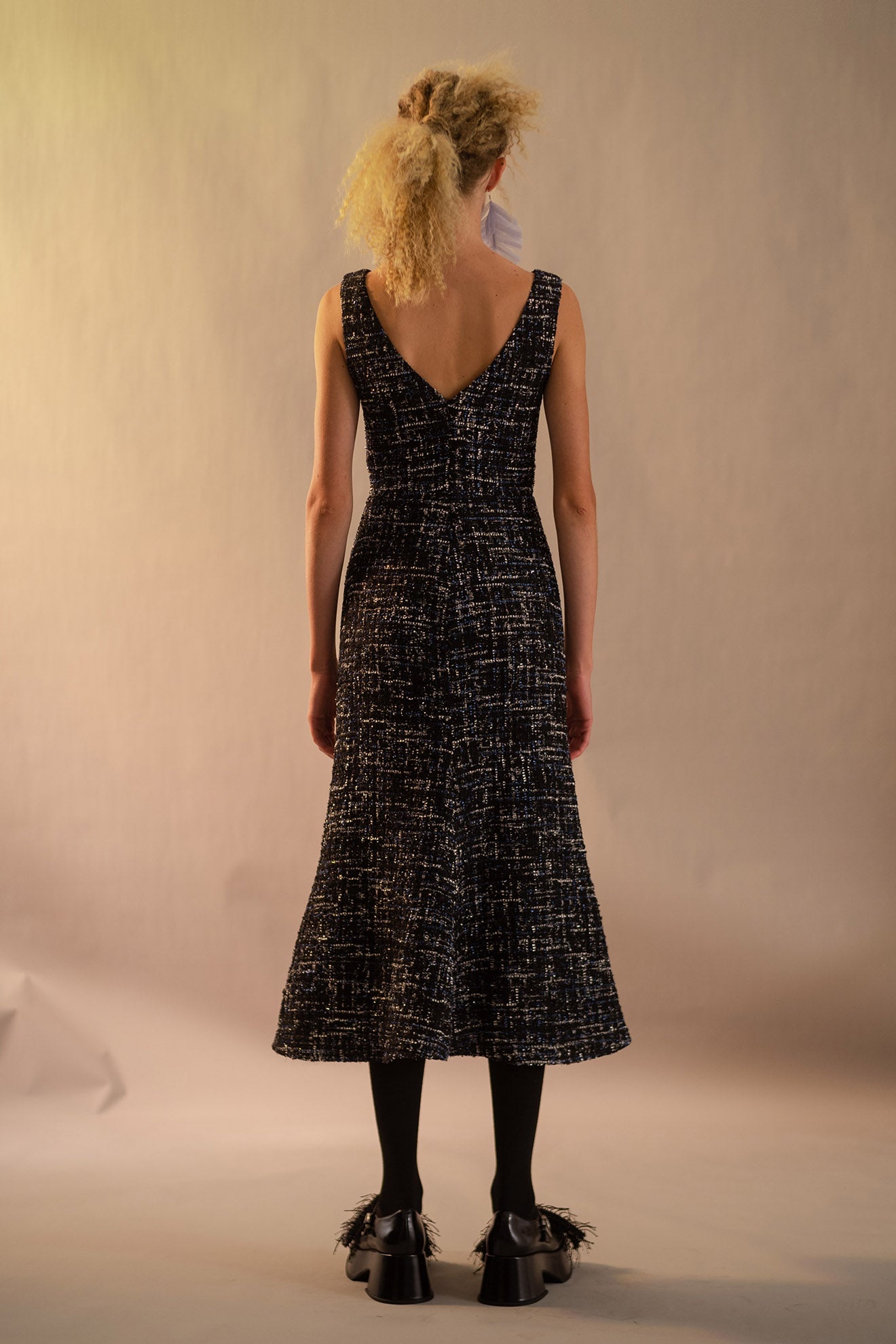 JELLYFISH Dress in Pearl Black
