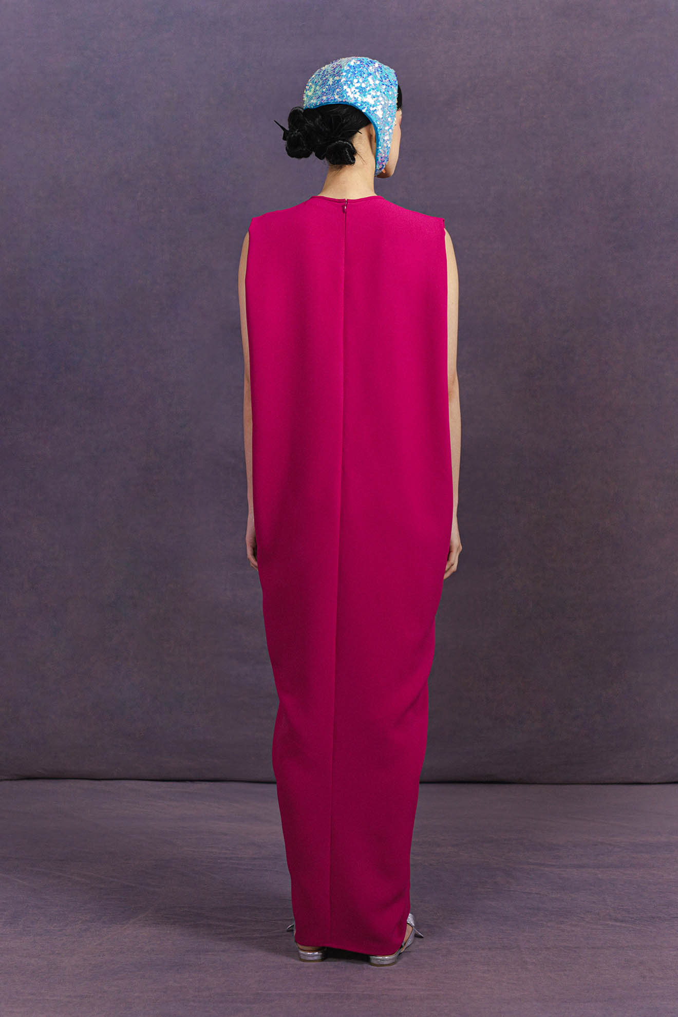 JIVE Dress in Magenta Pink