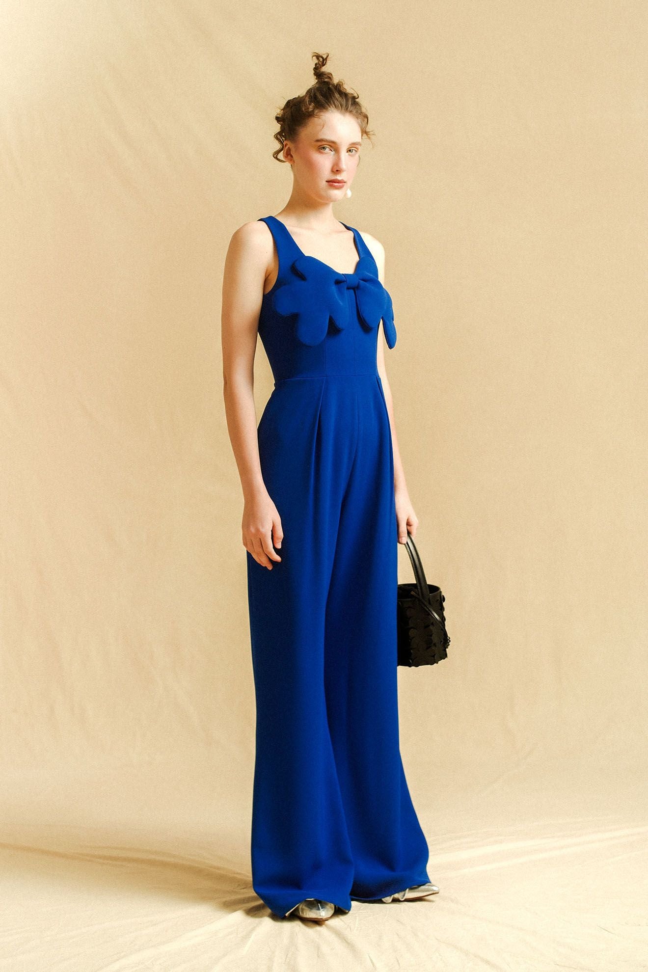 TRESOR Jumpsuit in Cerulean Blue