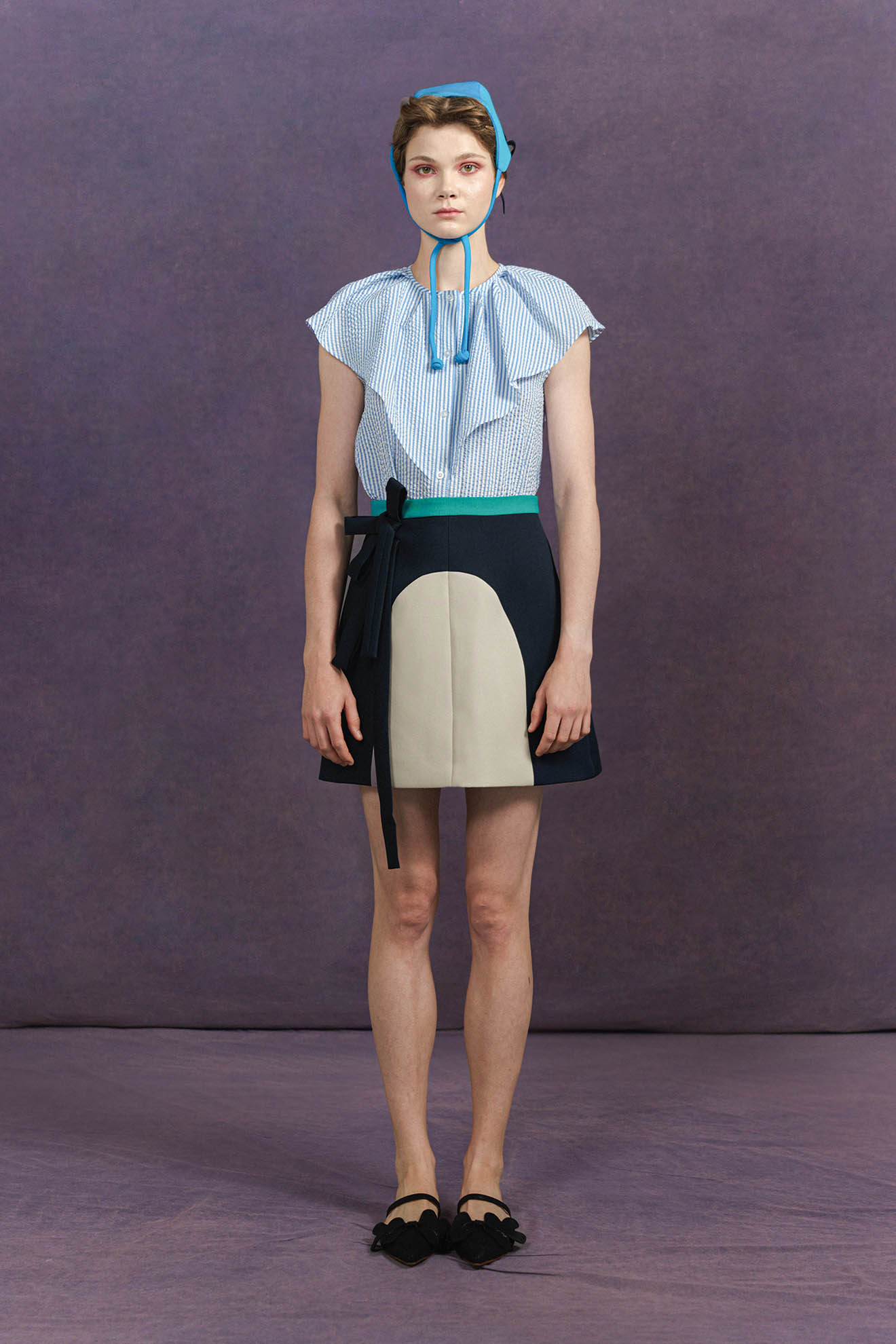 LUTZ Skirt in Dark Blue