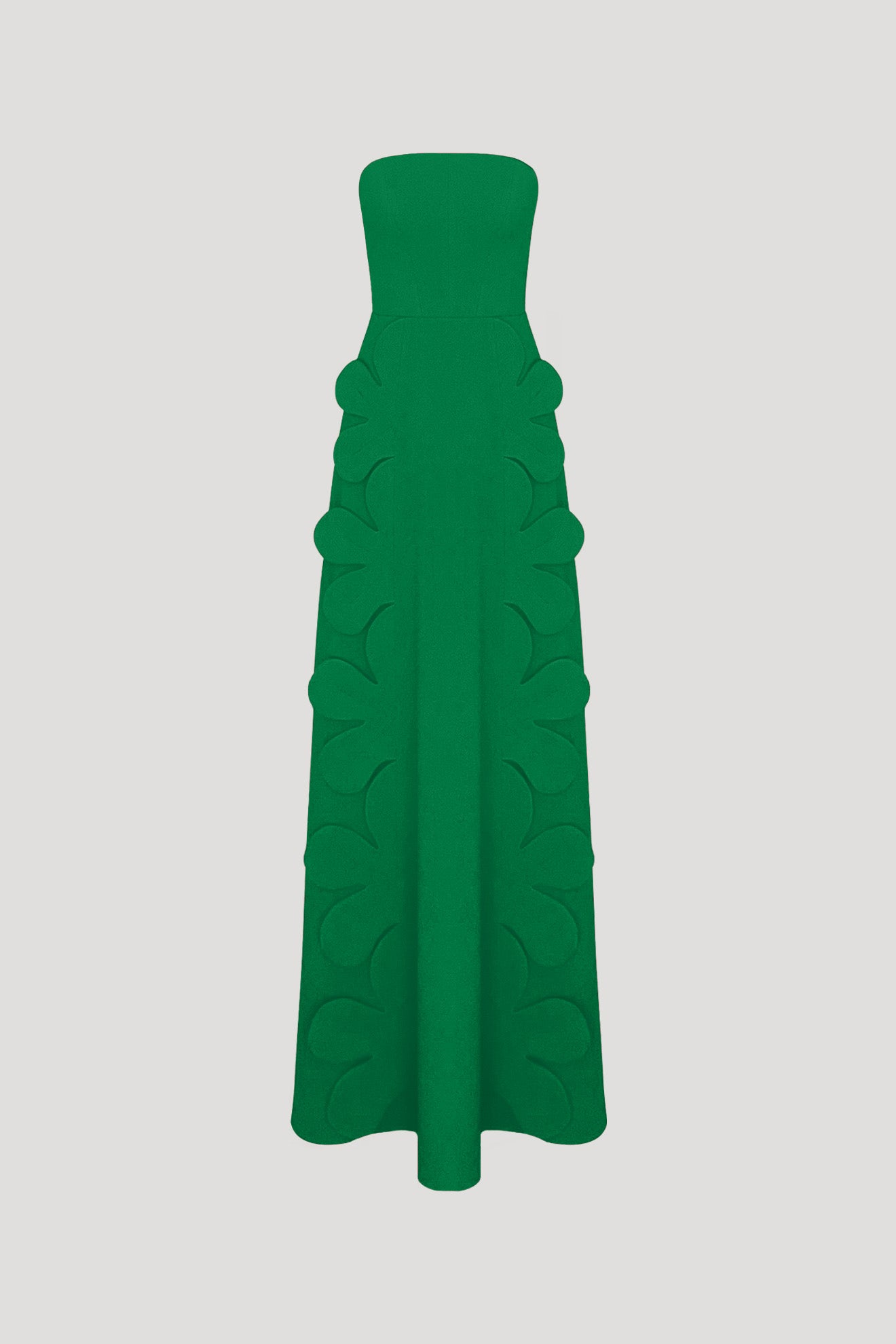 METAMERE Gown in Fern Green – PEGGY HARTANTO