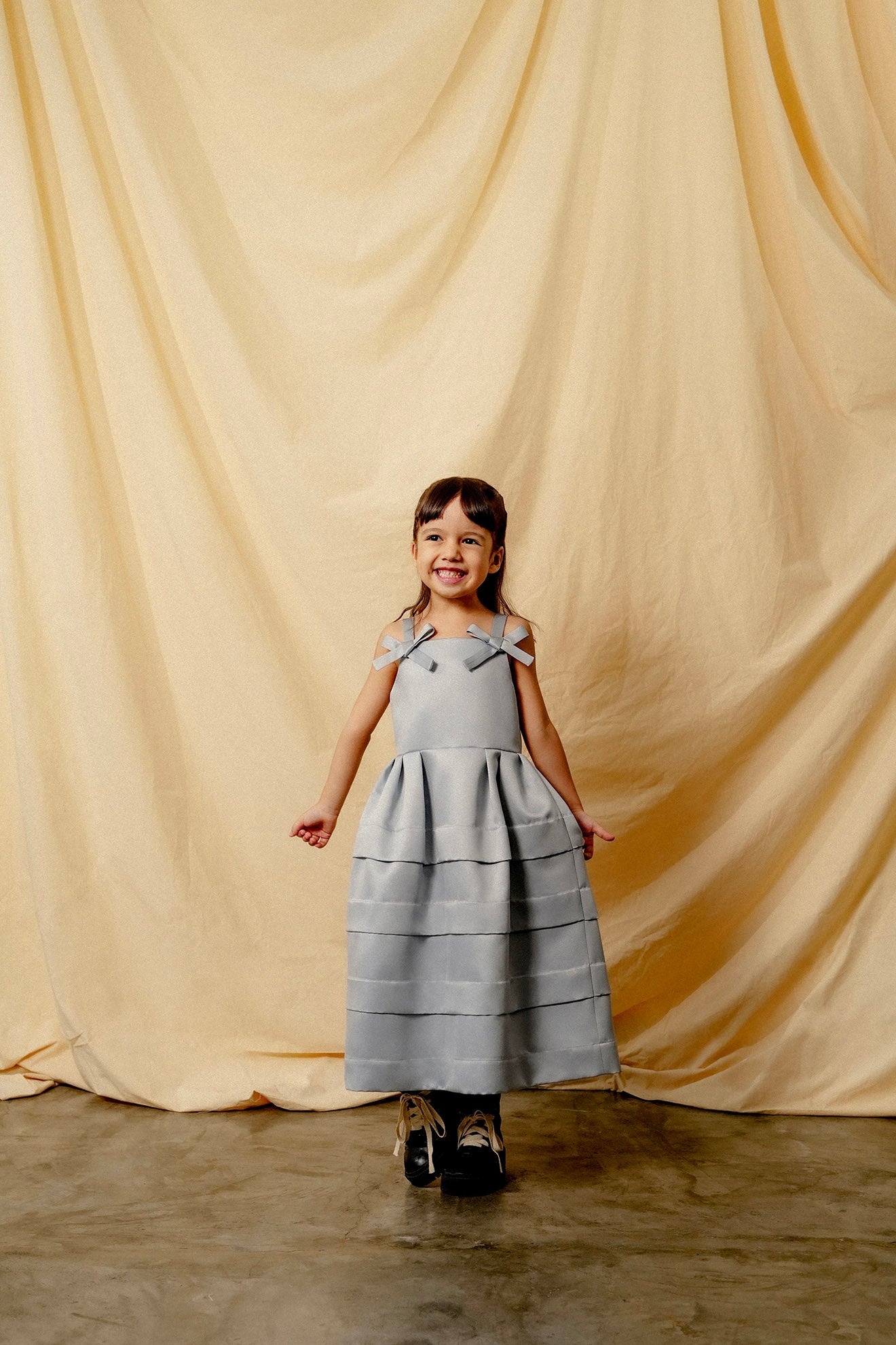 XYLOFEST Dress in Shimer Blue