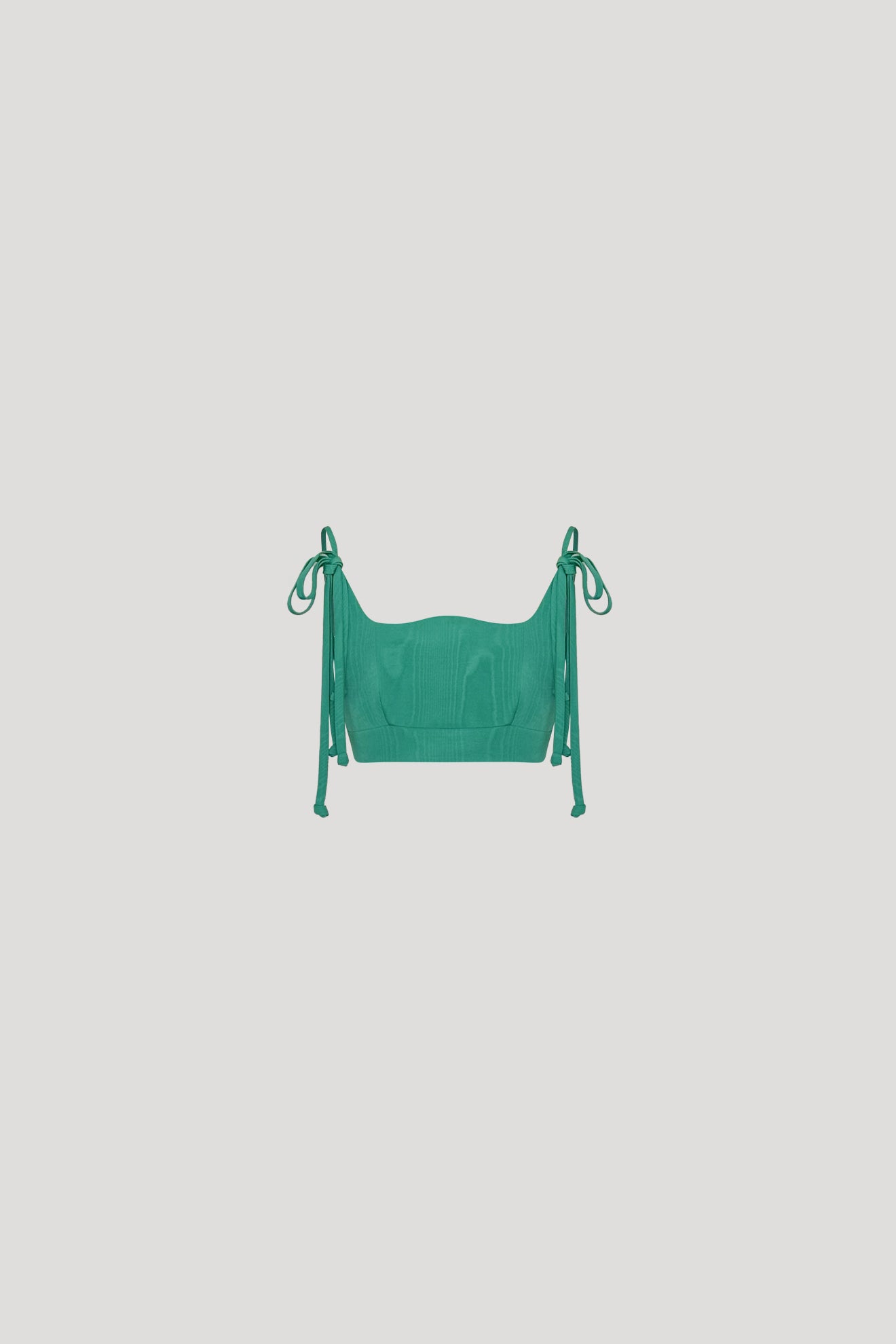 PLIE Bralette in Emerald Green