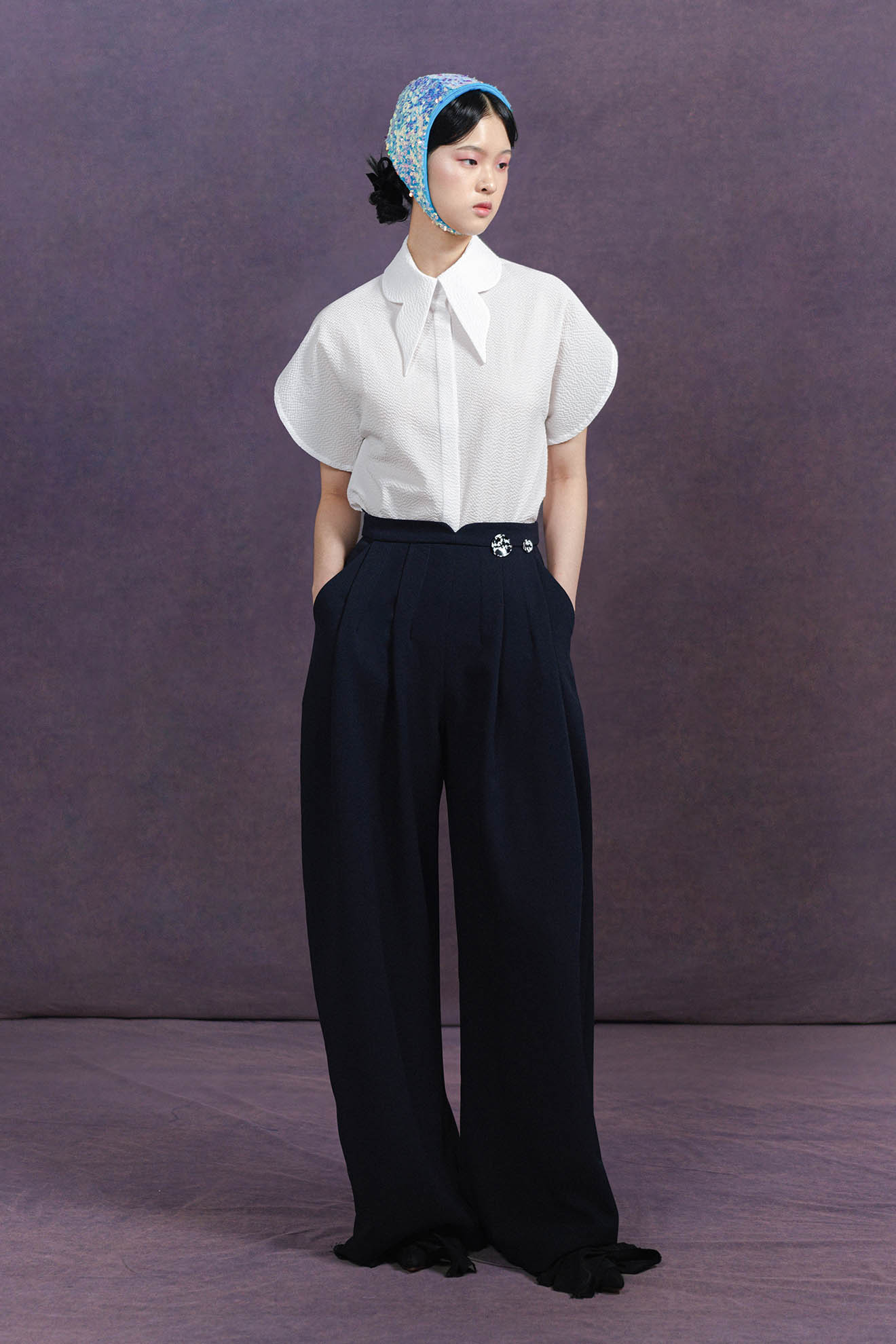 POUNCE Pants in Dark Blue