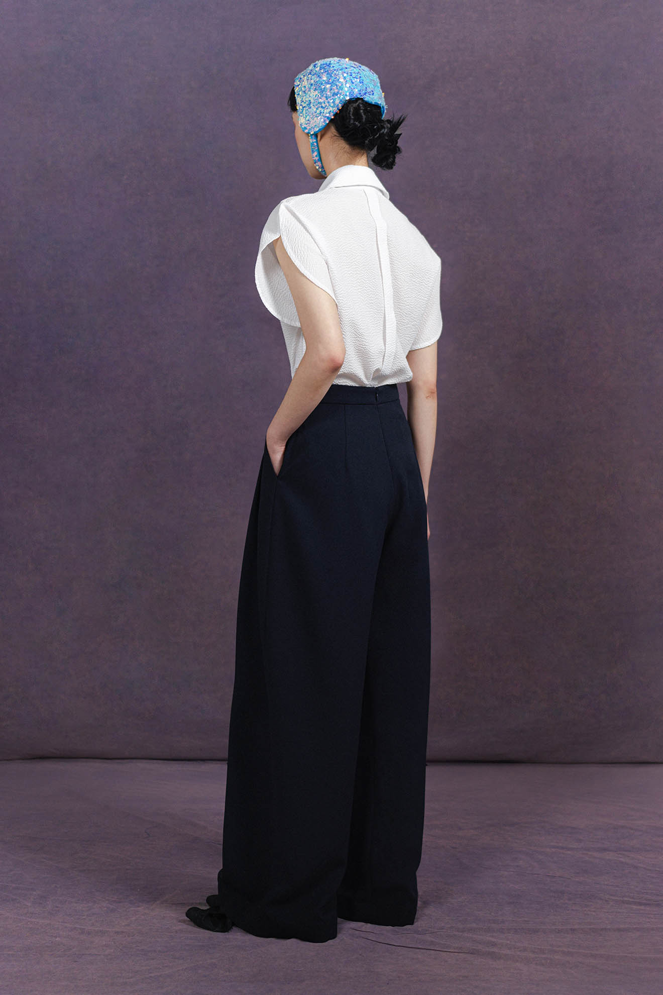 POUNCE Pants in Dark Blue