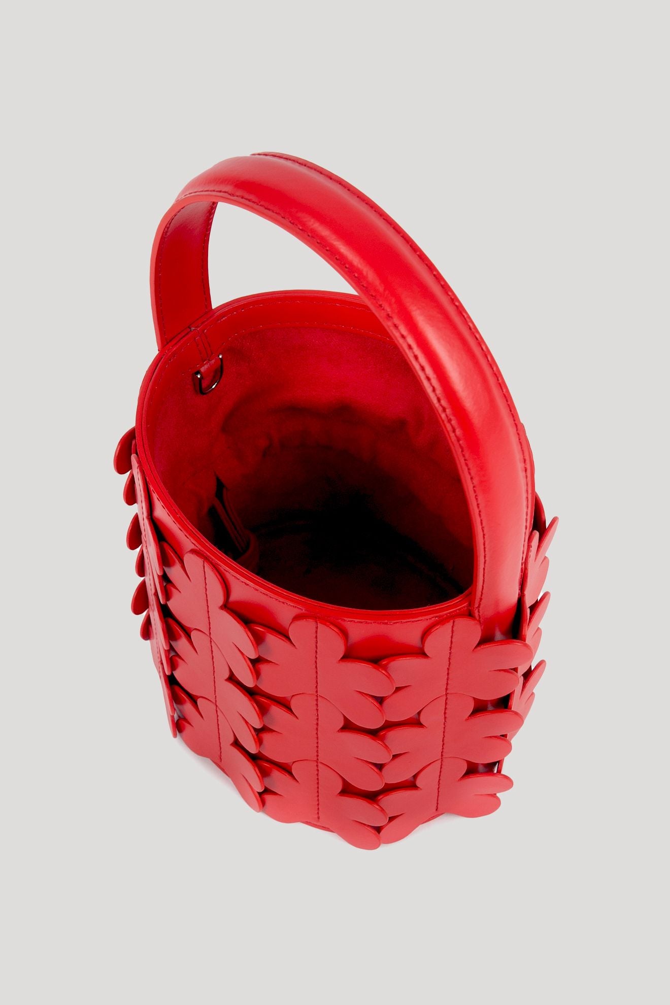 NUIT Bucket Bag in Scarlet