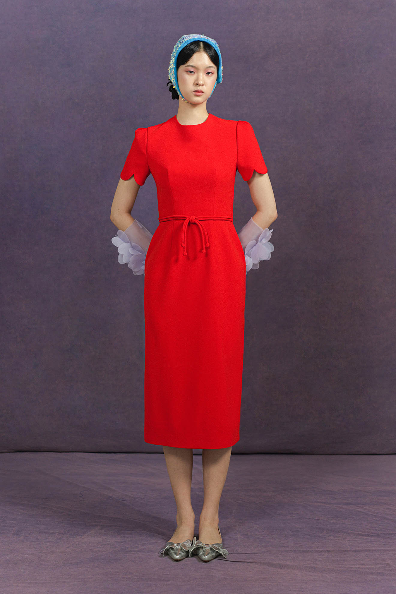 RELEVE Dress in Scarlett Red