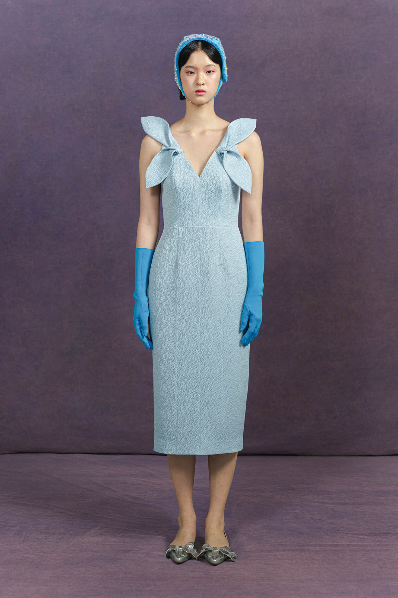 SALCHOW Dress in Blizzard Blue