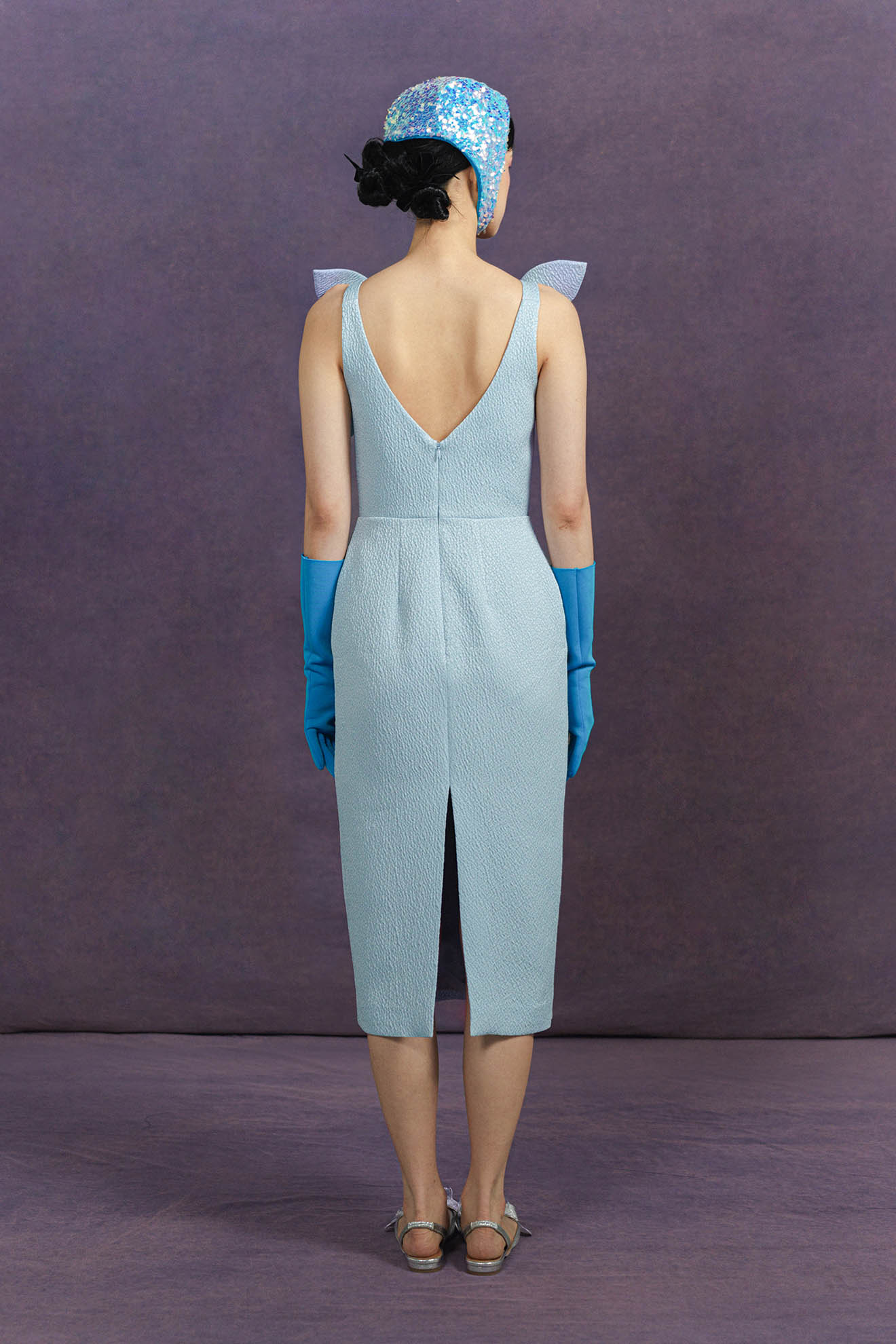 SALCHOW Dress in Blizzard Blue