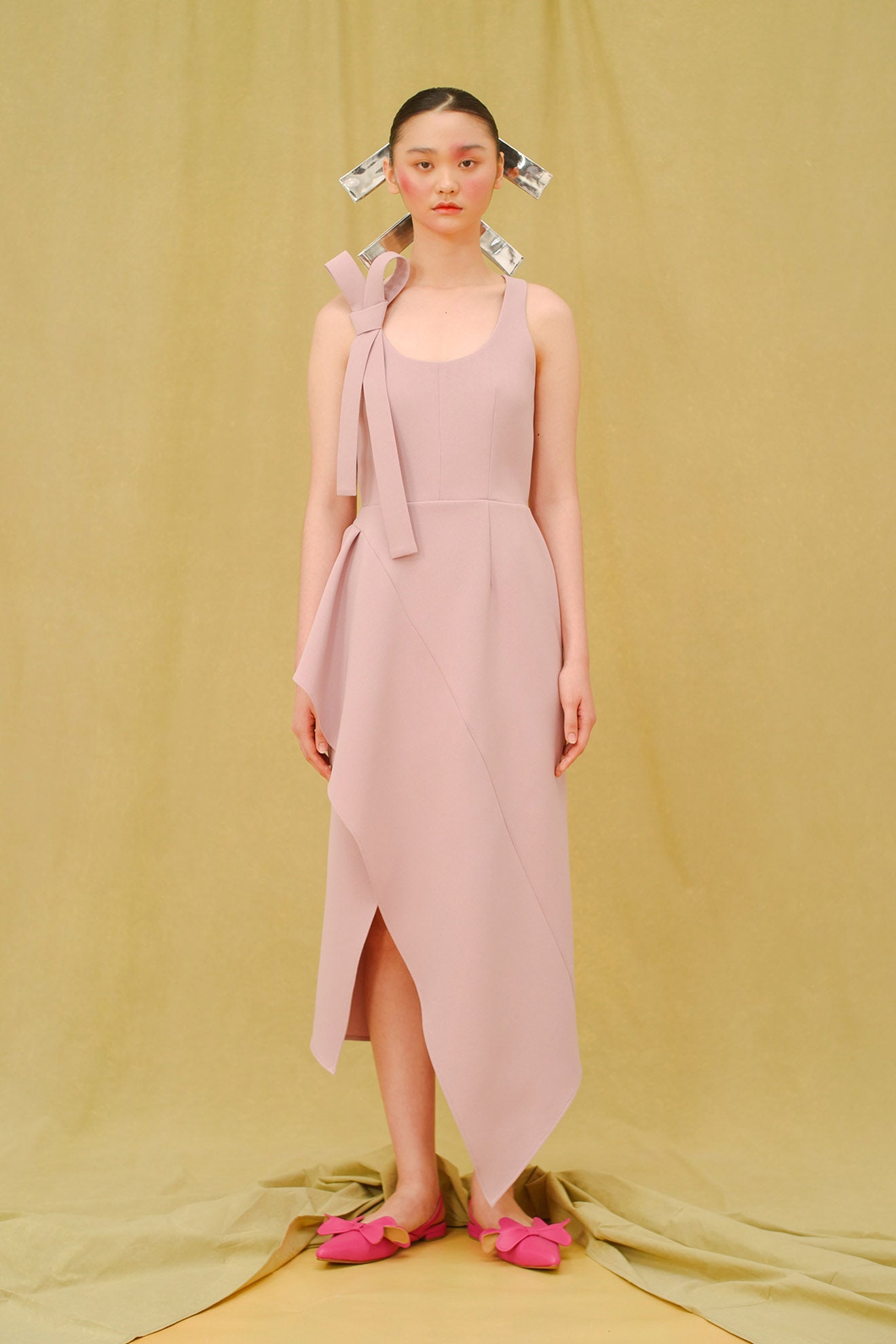 SUMO Dress in Shell Pink