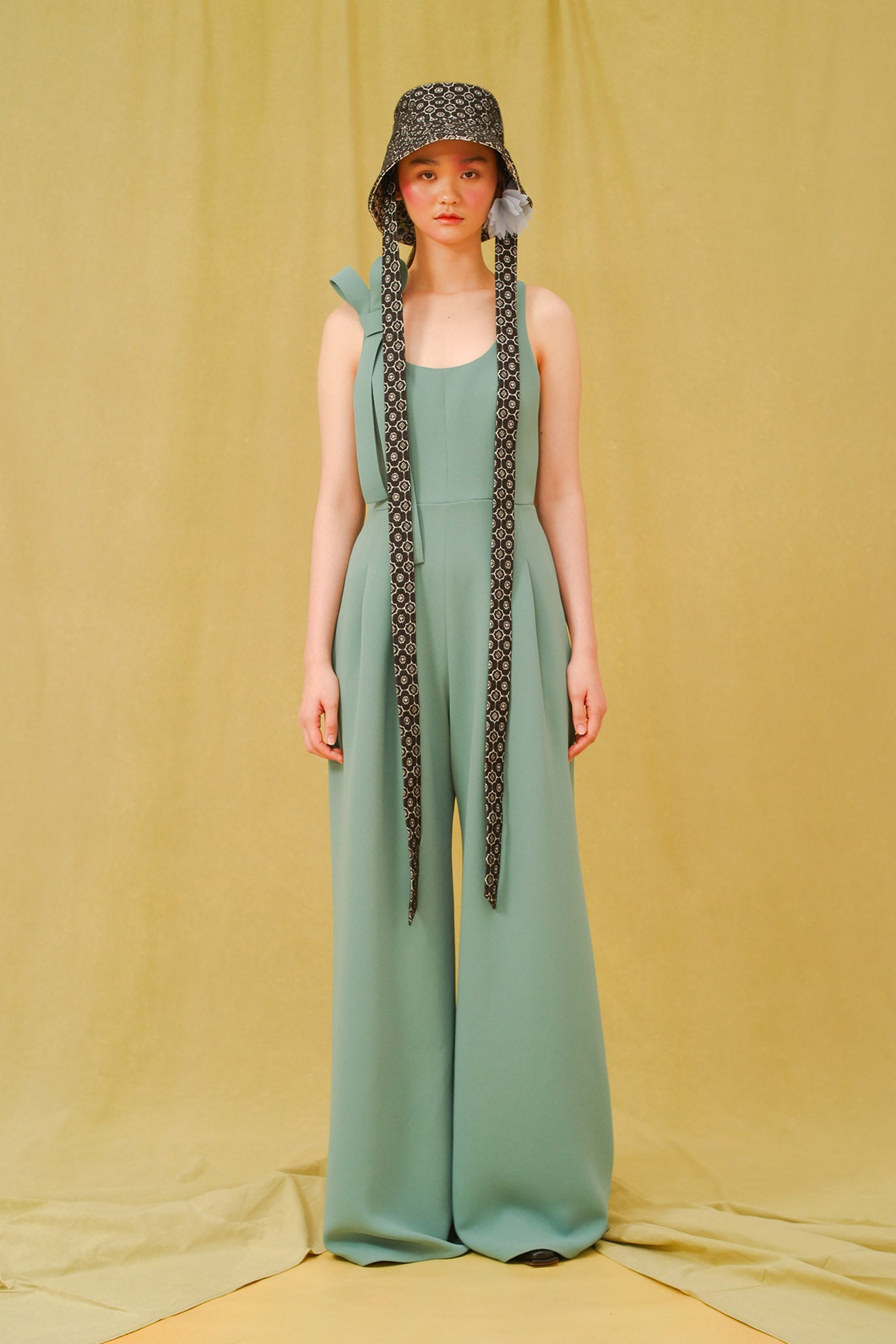 TABI Jumpsuit in Peach