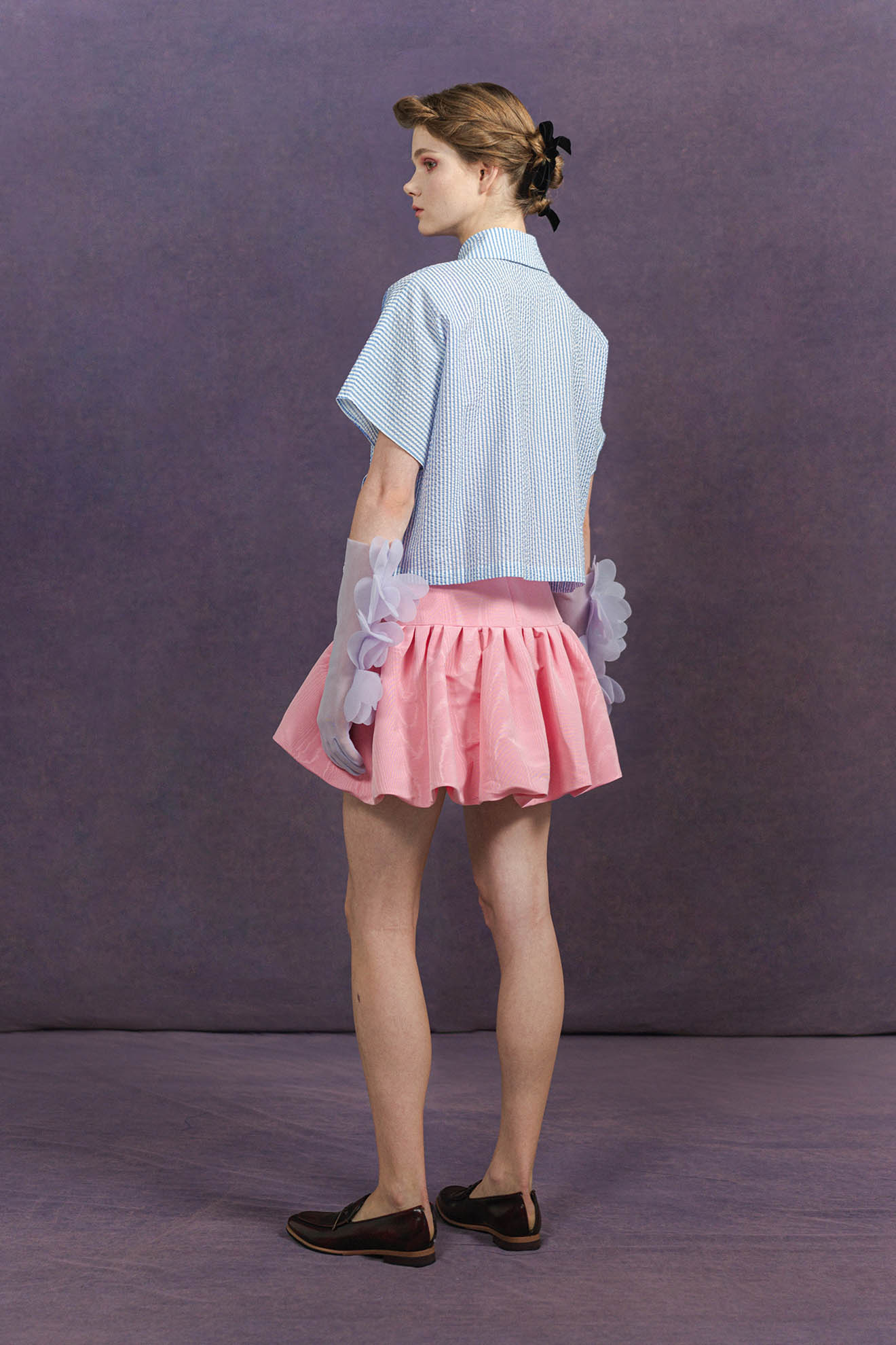 TIPTOE Top in Blue Stripes