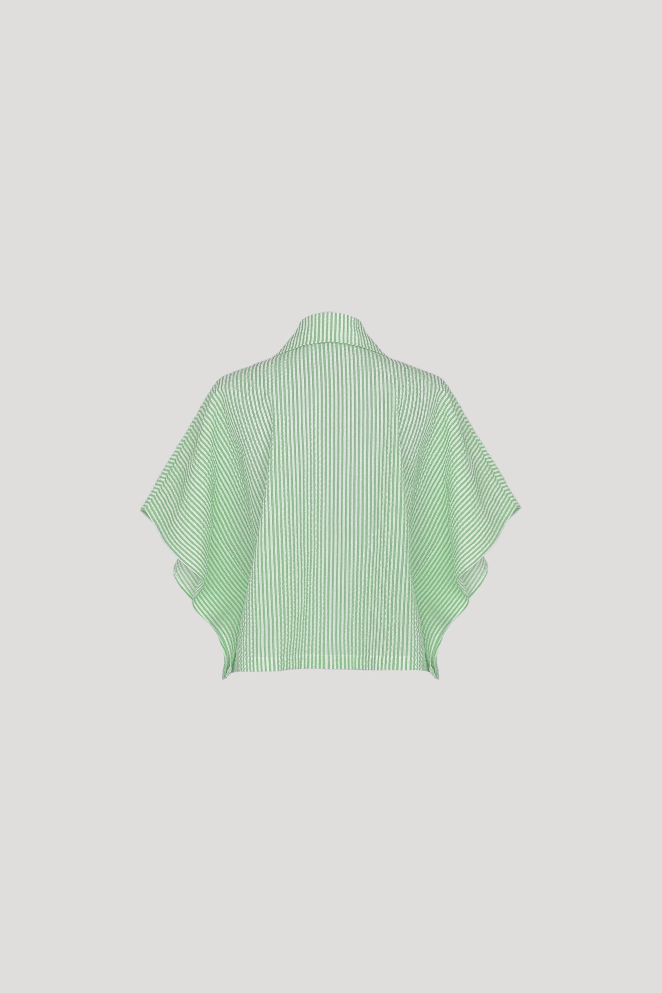 TIPTOE Top in Green Stripes