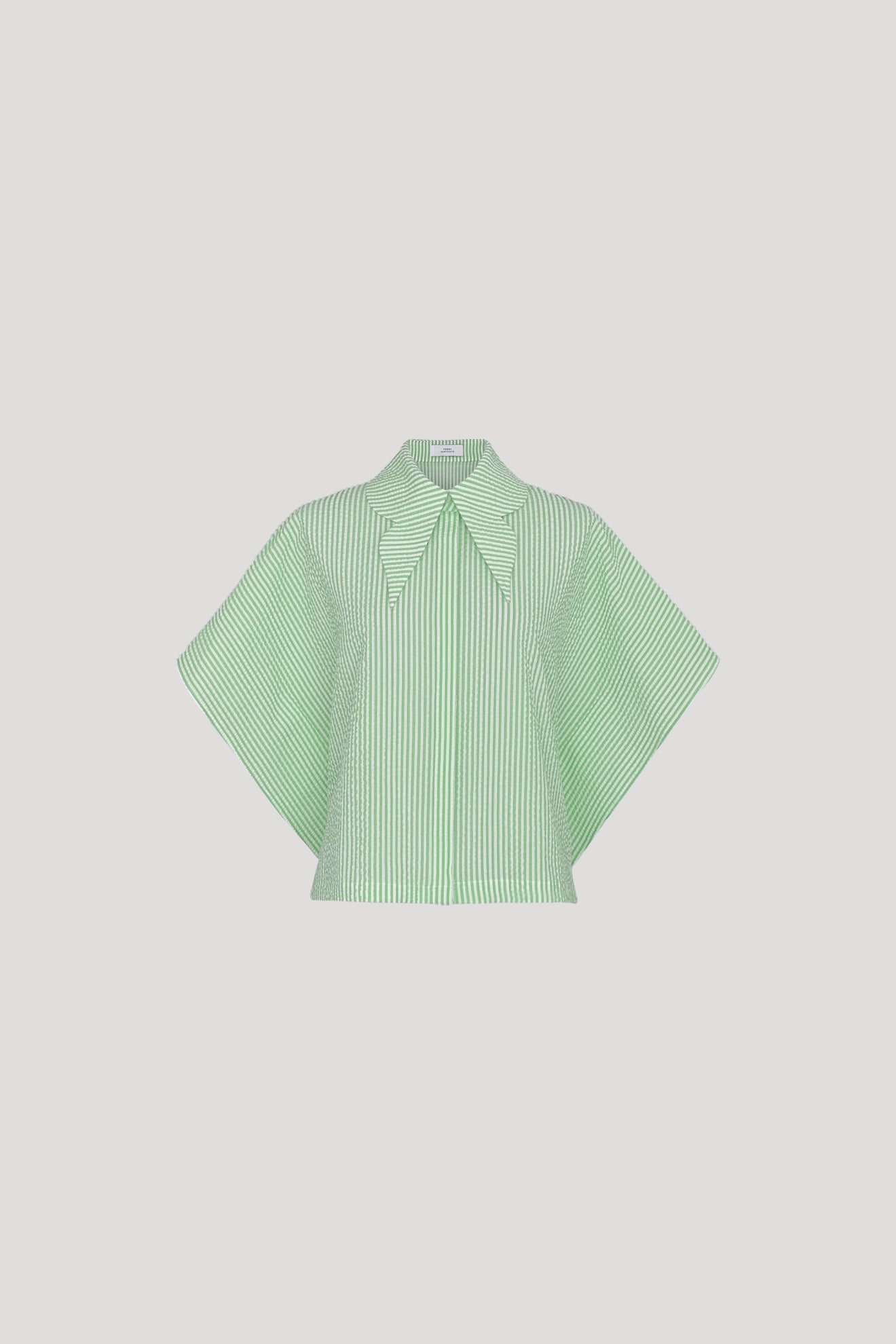 TIPTOE Top in Green Stripes