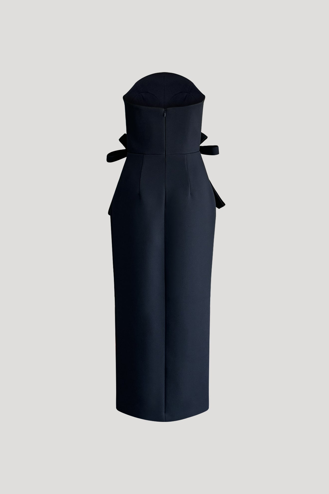 VIREVOLTE Dress in Dark Blue/Luster Silver