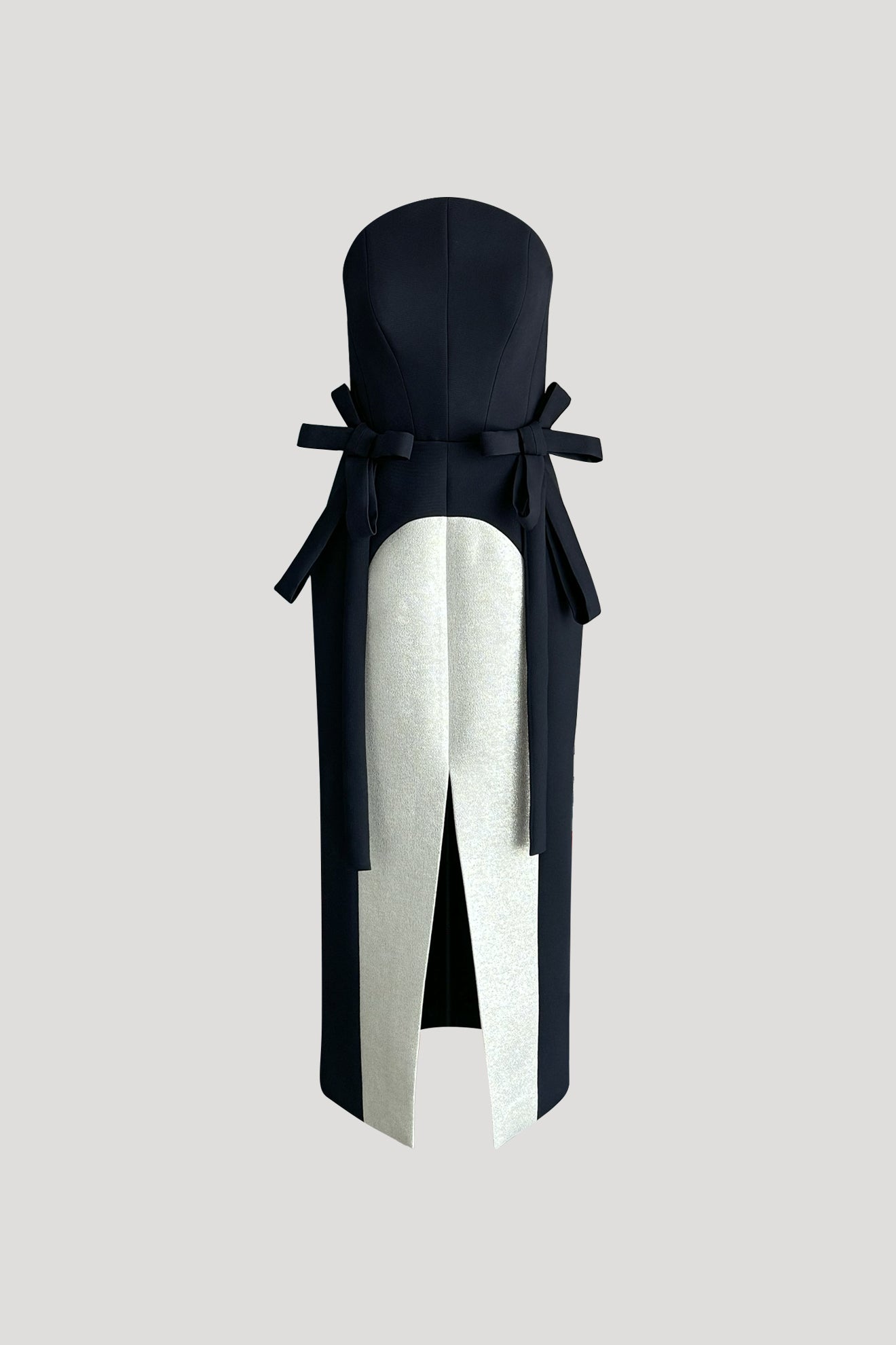 VIREVOLTE Dress in Dark Blue/Luster Silver