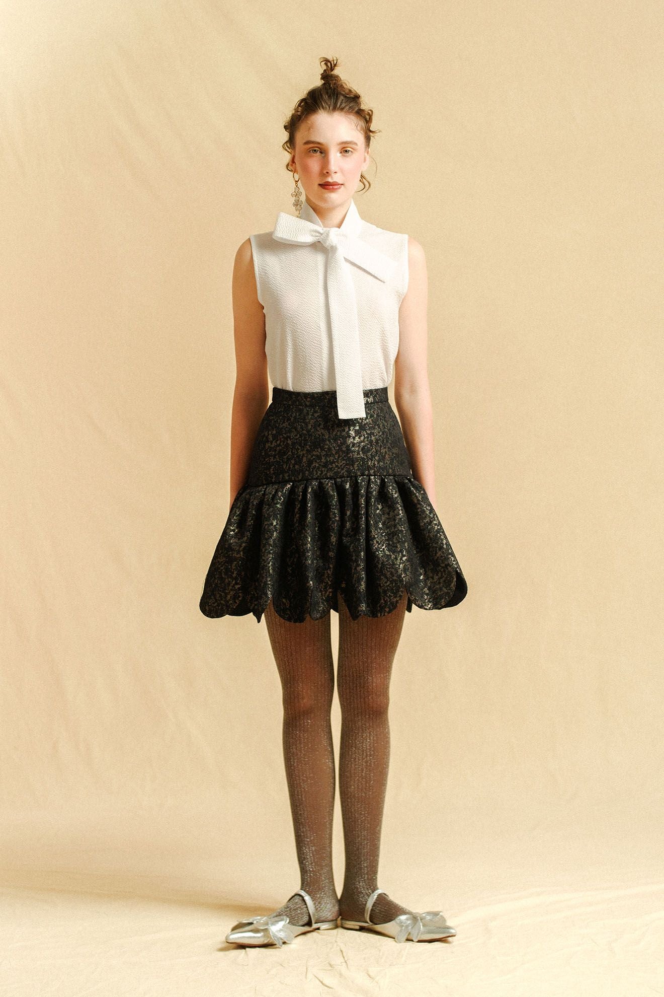 GRACE Skirt in Dark Blue