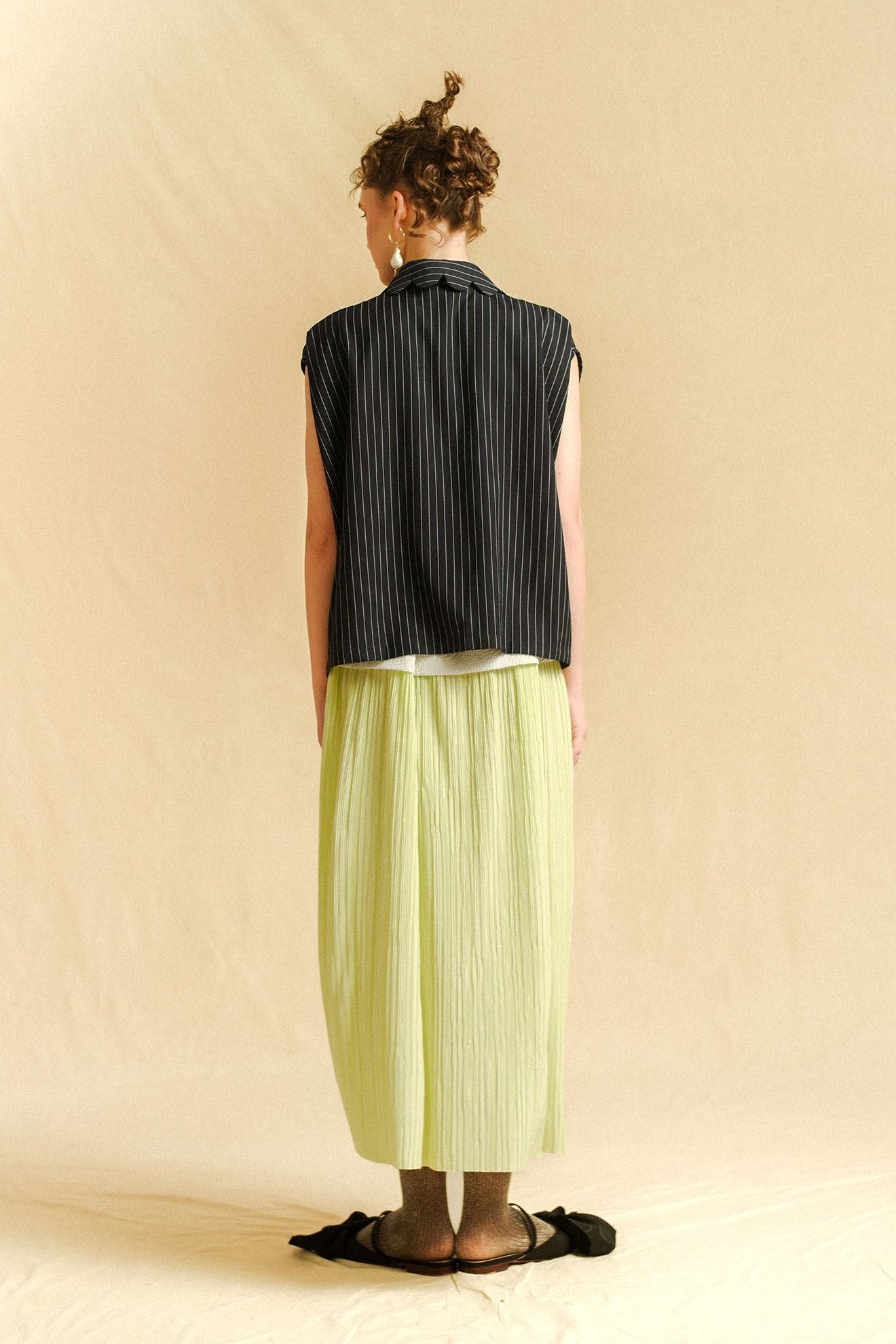 PAS Top in Navy Stripes