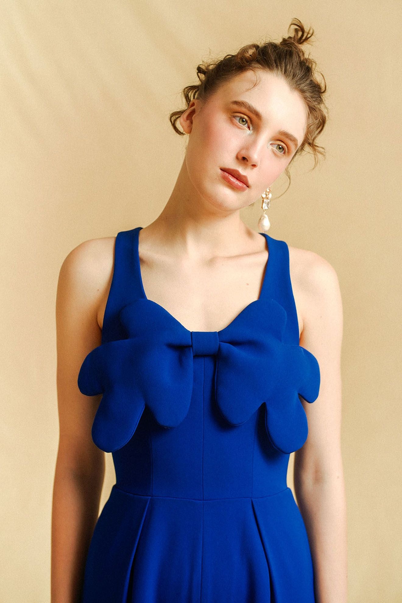 TRESOR Jumpsuit in Cerulean Blue