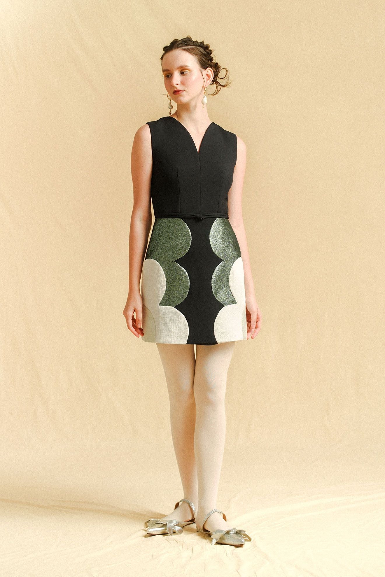 FANTASIE Dress in Dark Blue