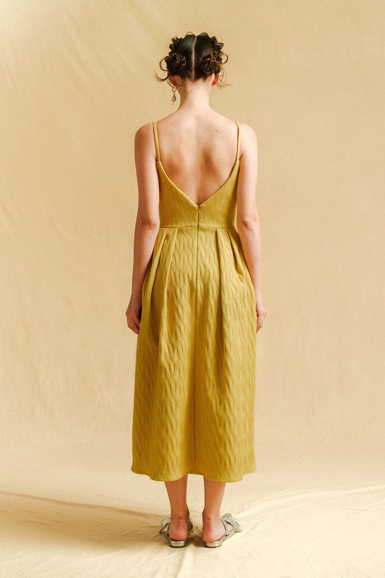 KINDER Dress in Sundance Yellow