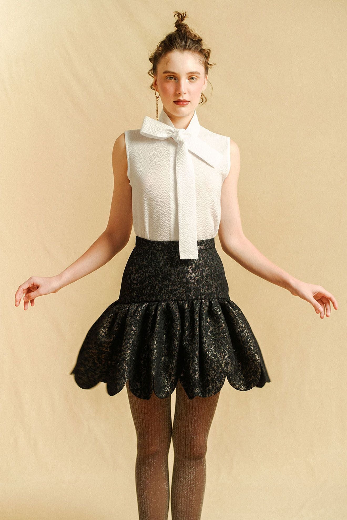 GRACE Skirt in Dark Blue