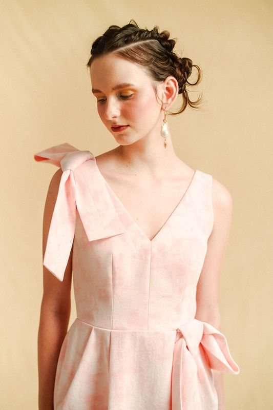 OVATION Dress in Dusty Pink