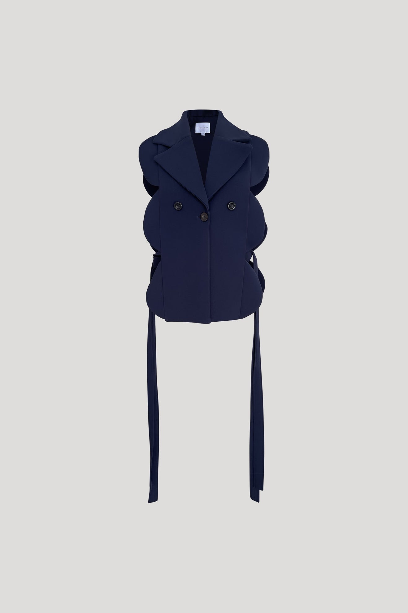 NUNZA Top in Night Blue
