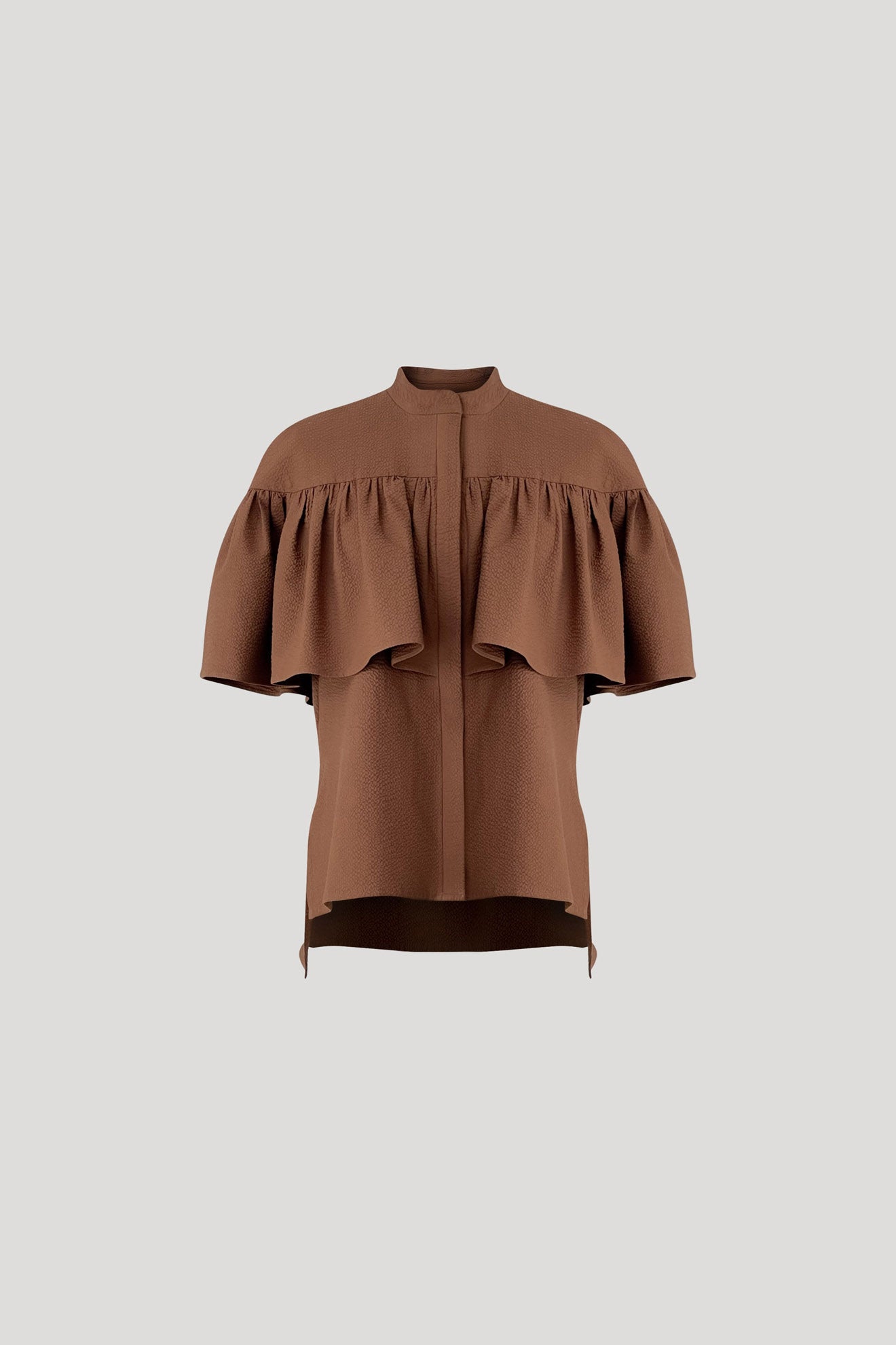 DELPHUS Top in Walnut Brown