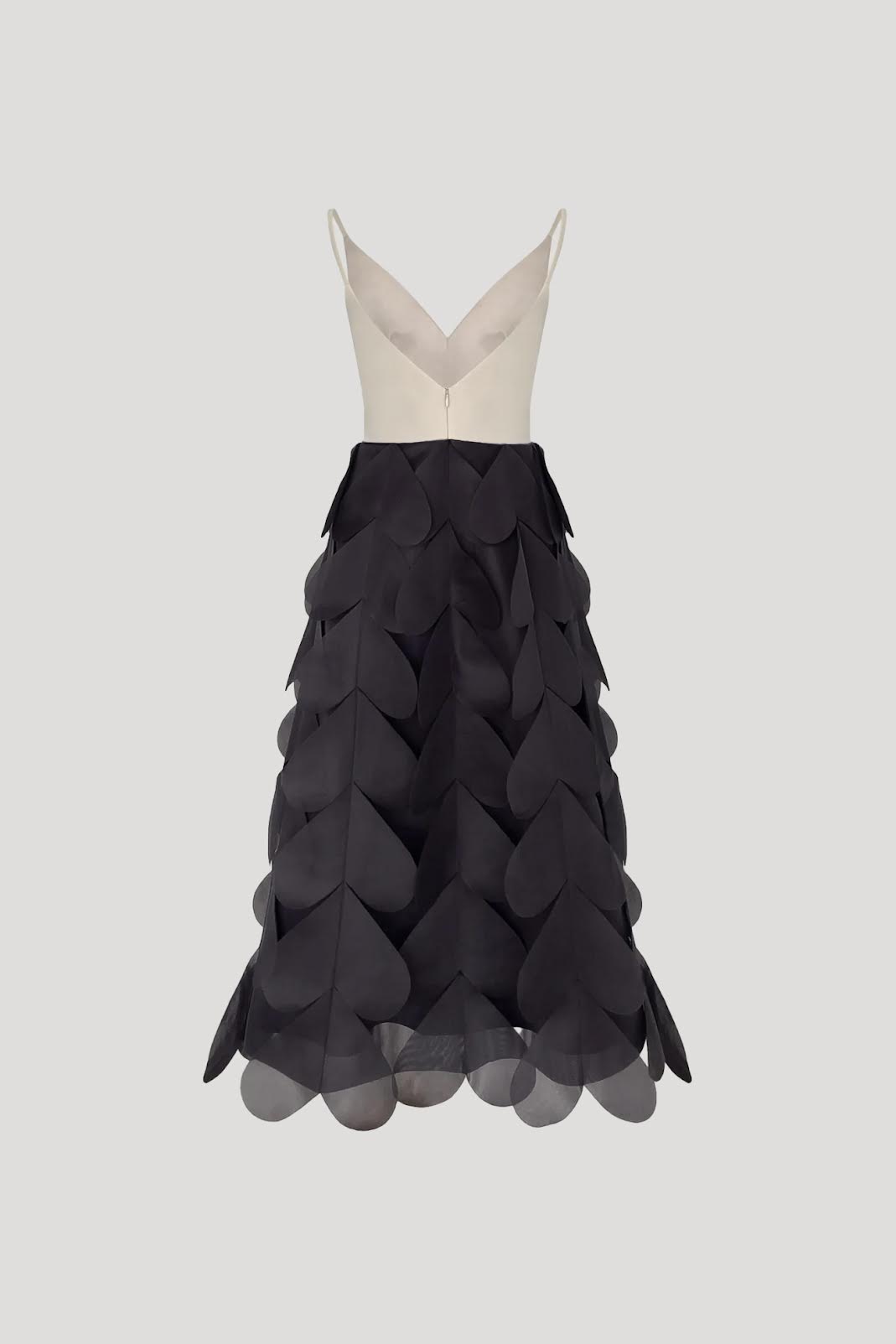 TANABATA Dress in Beige/Black