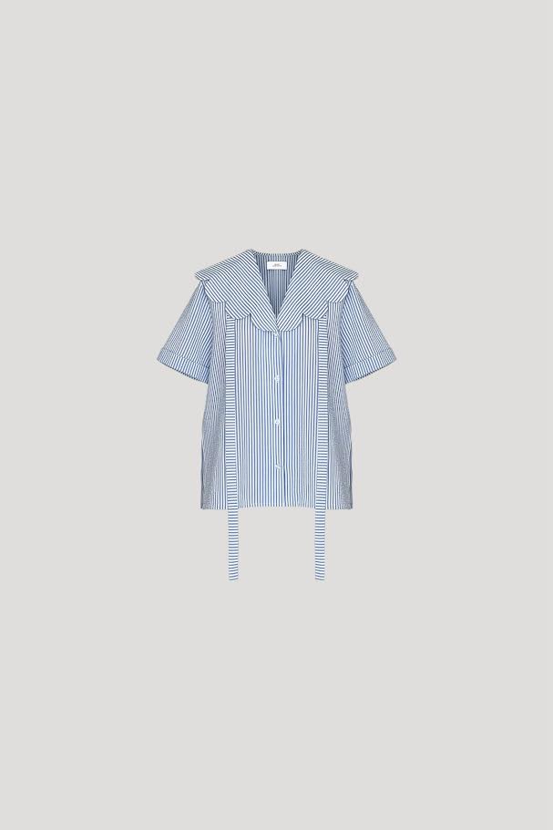FENDRE Top in Blue Stripes