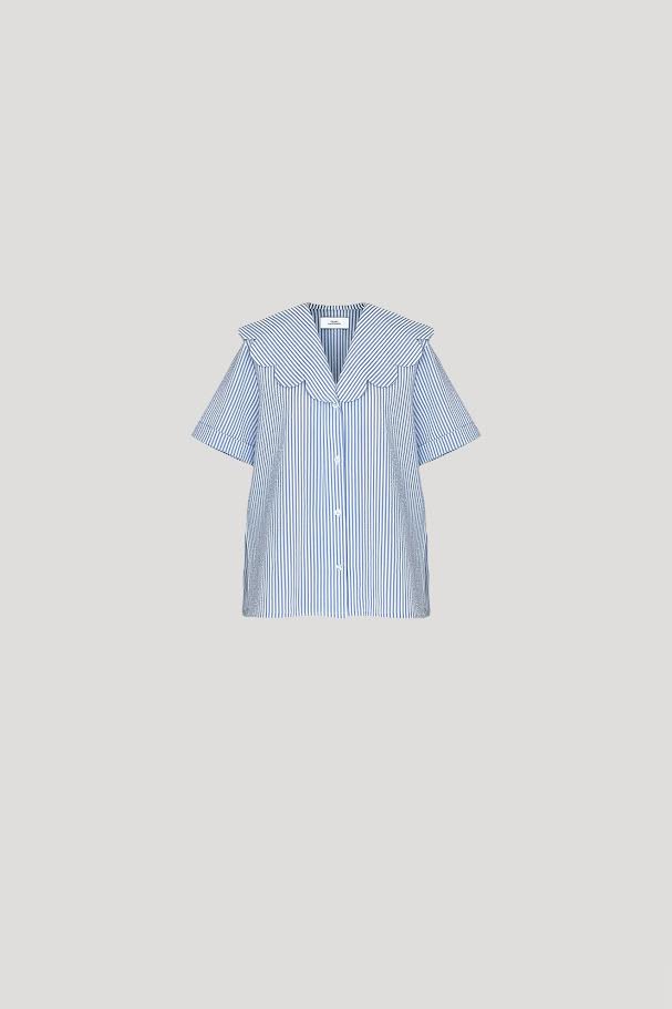 FENDRE Top in Blue Stripes