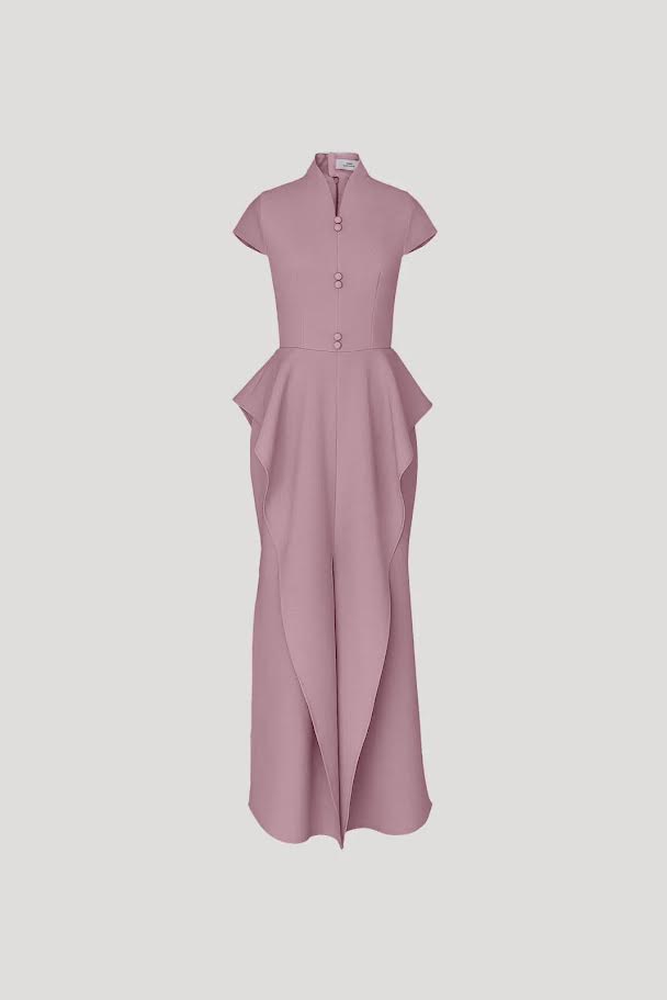 YABU Dress in Shell Pink