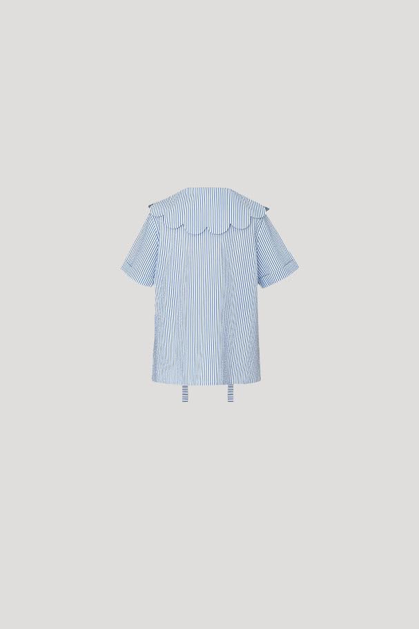 FENDRE Top in Blue Stripes
