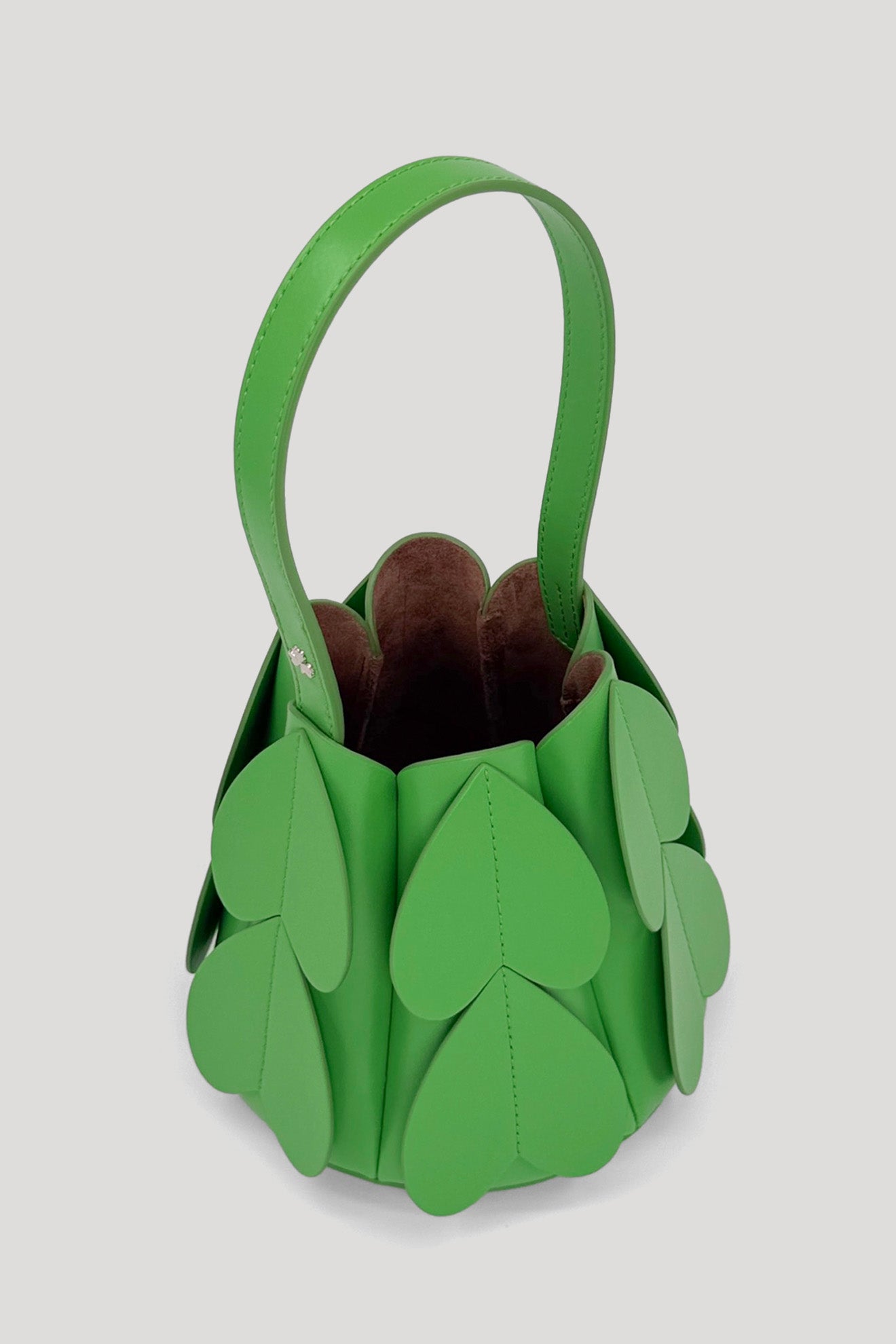 LOCULE Petit Cone Bag in Basil