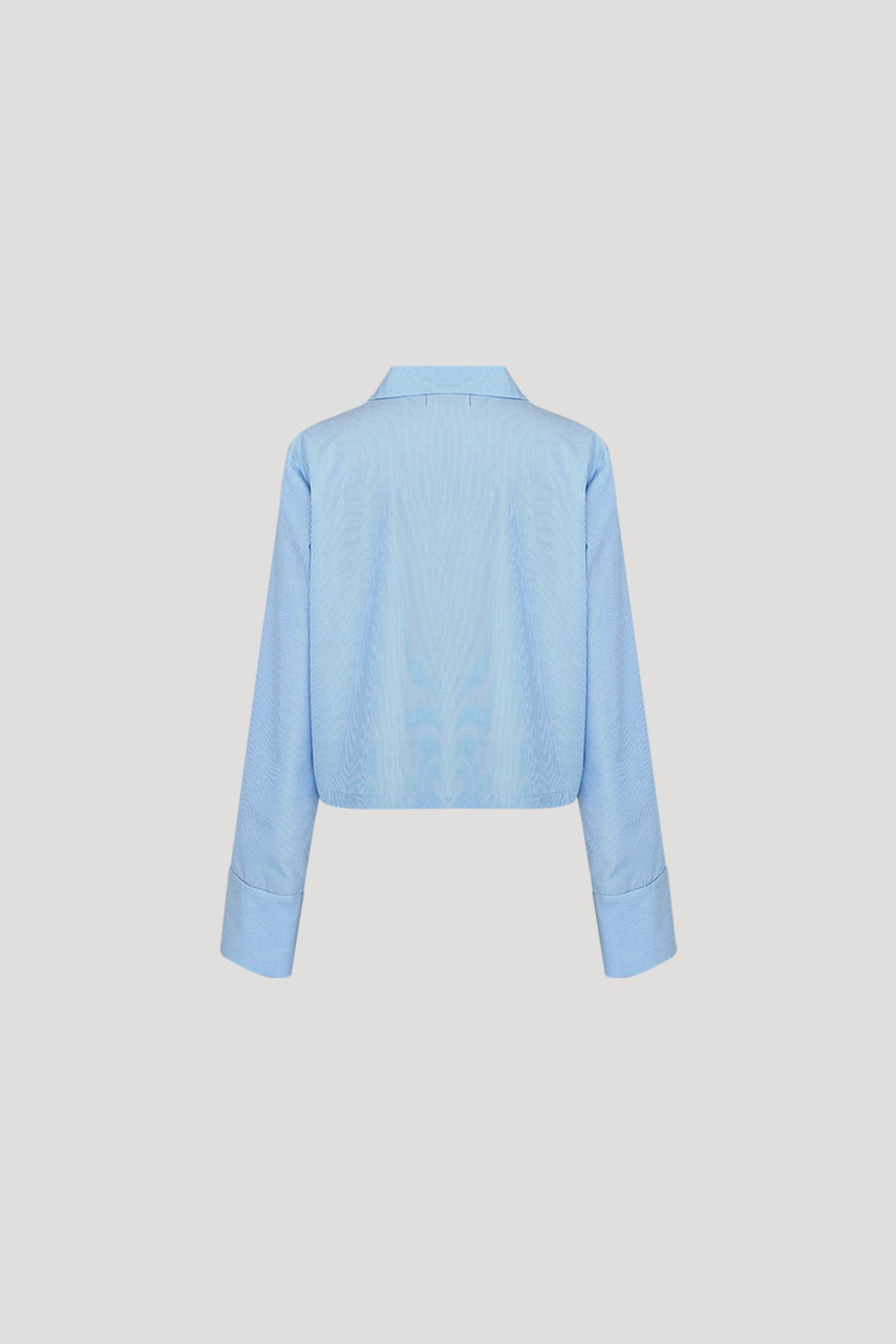 AJISAI Top in Blue Stripes – PEGGY HARTANTO