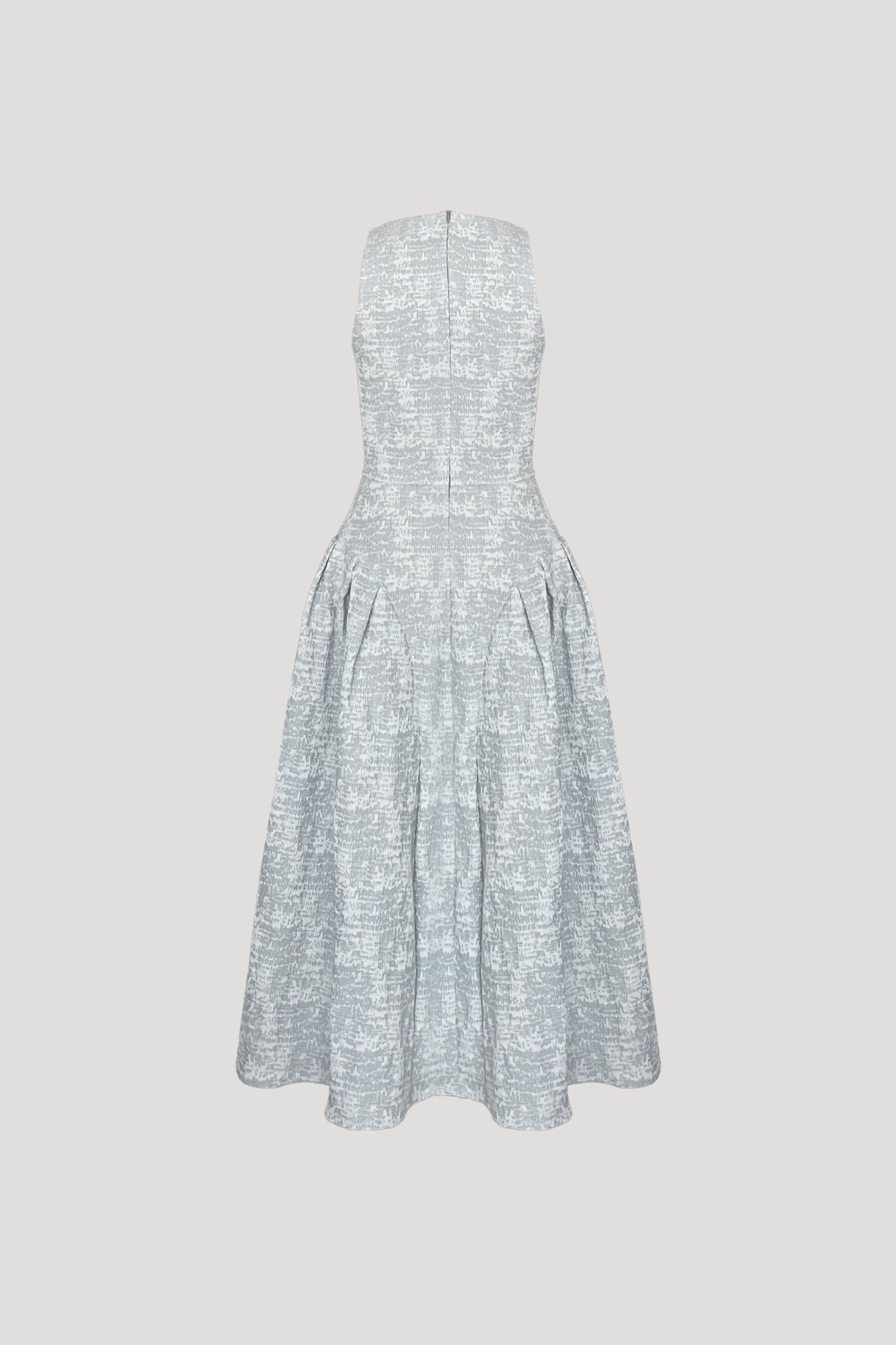 APODEME Dress in Crinkled Blue