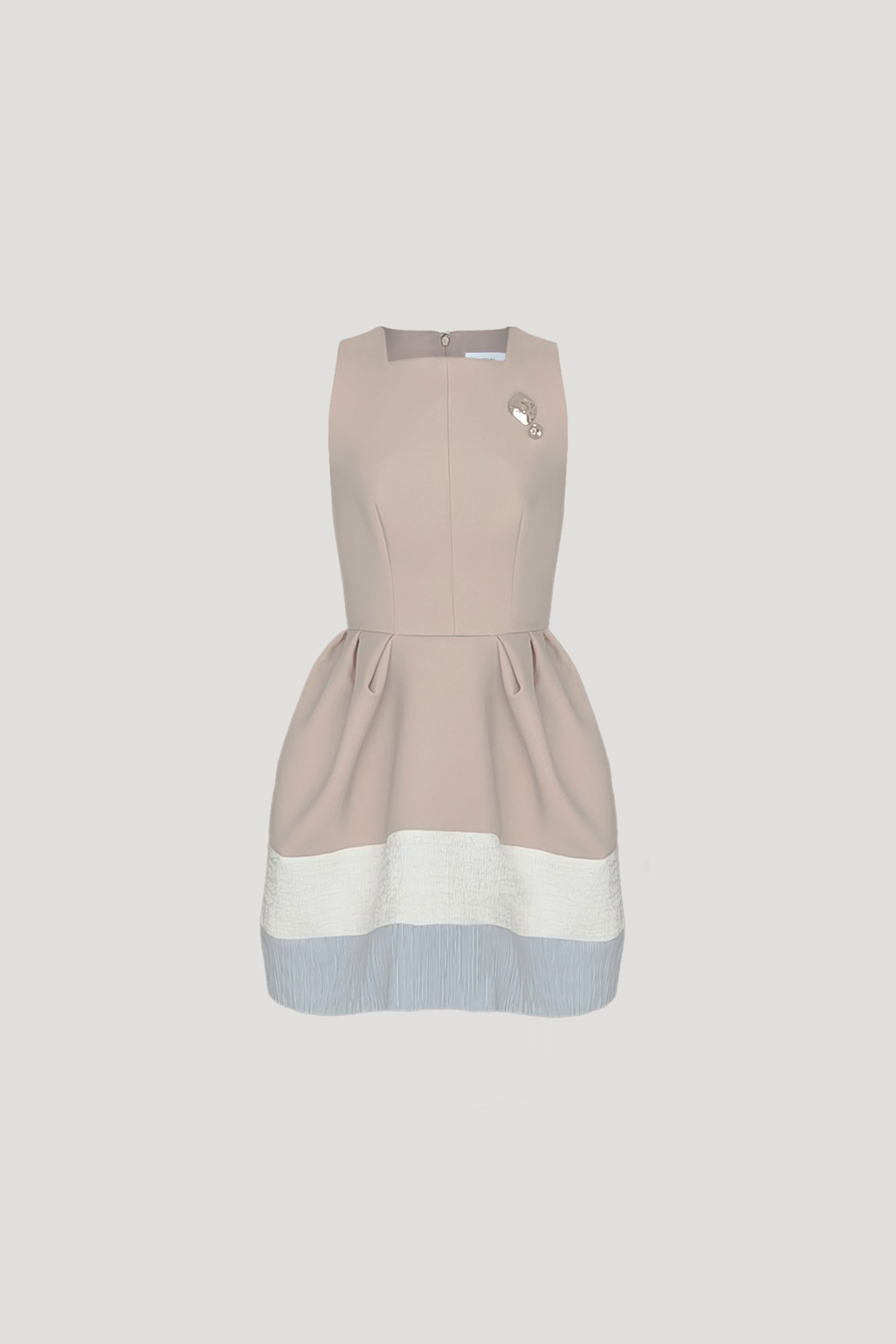 AROLIUM Dress in Beige