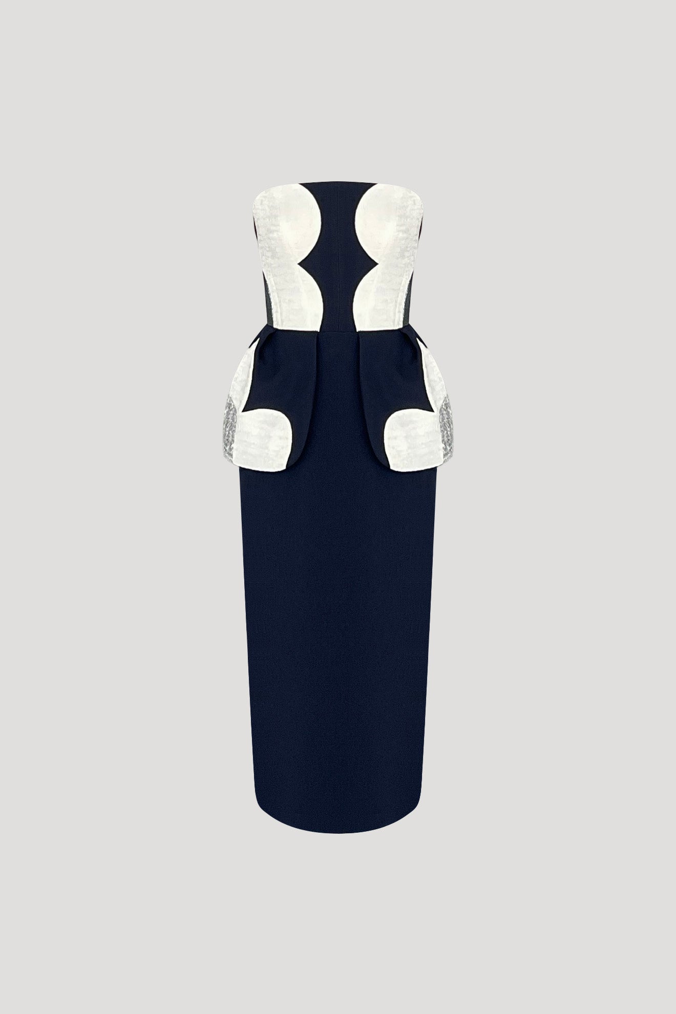 ASAGAO Dress in Dark Blue