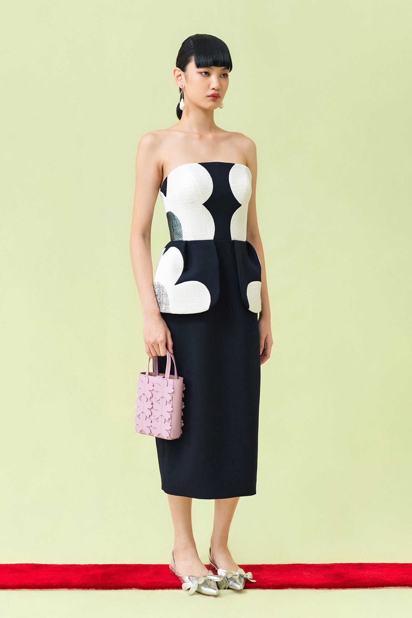 ASAGAO Dress in Dark Blue