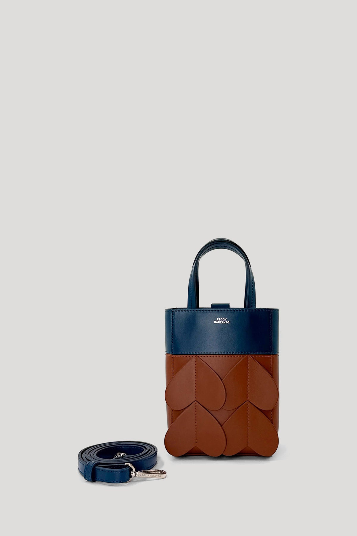 AXIL Mini Bag in Marine/Tan