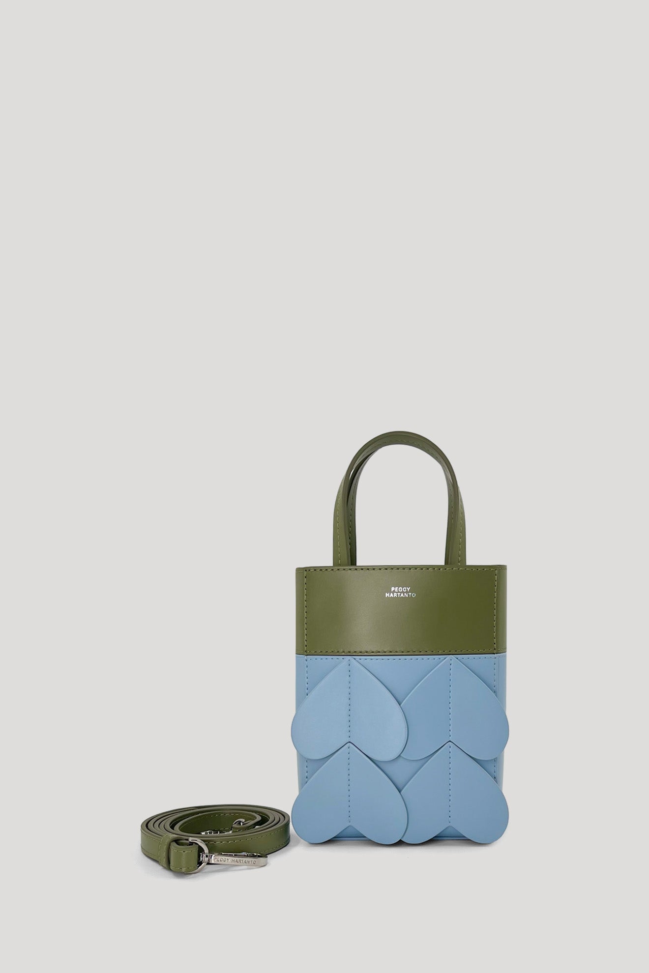 AXIL Mini Bag in Olive/Glacier