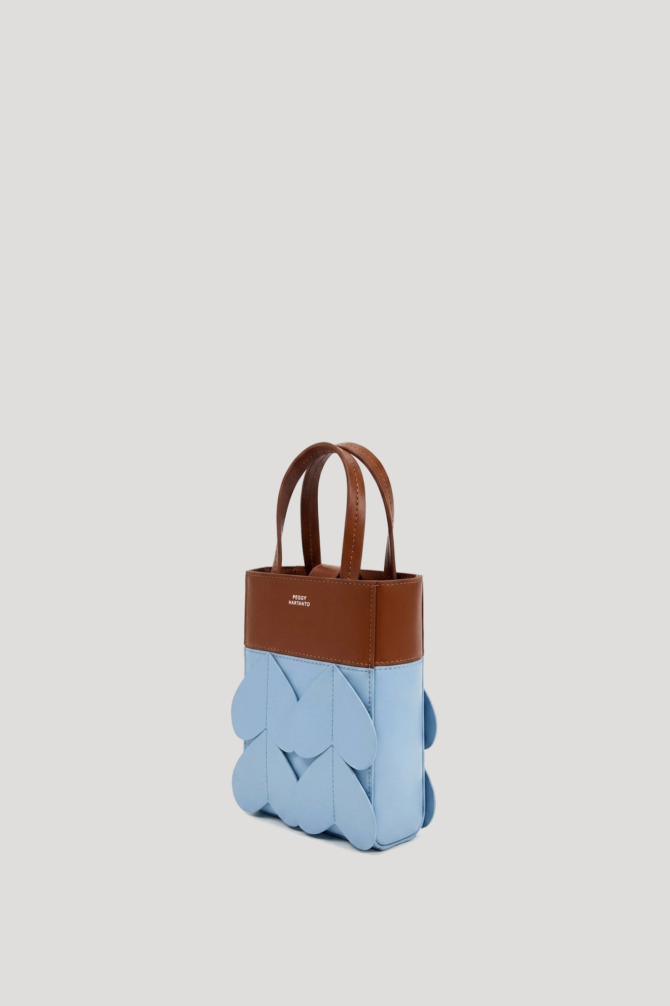 AXIL Mini Bag in Tan/Glacier